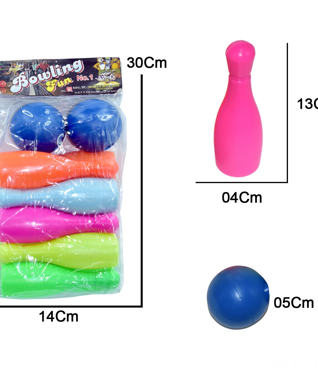 Complete prime quality bowling game set for children