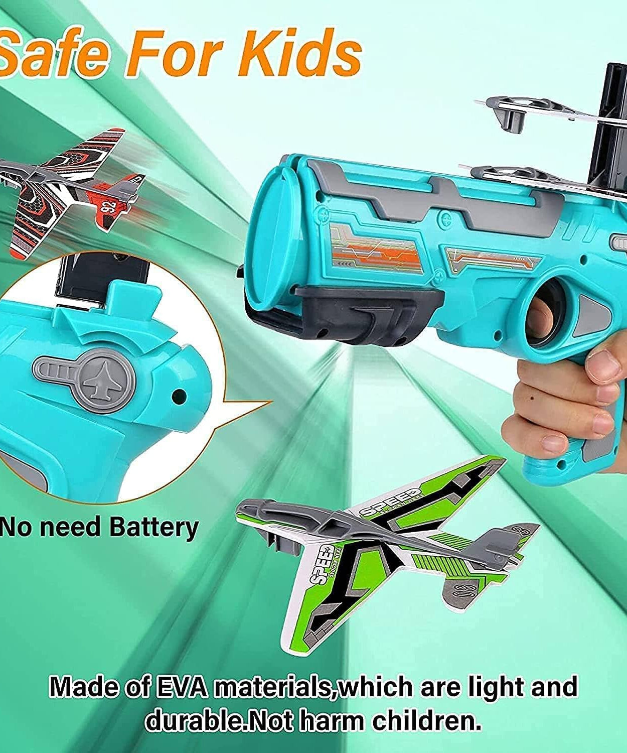 Aeroplane gun toy set
