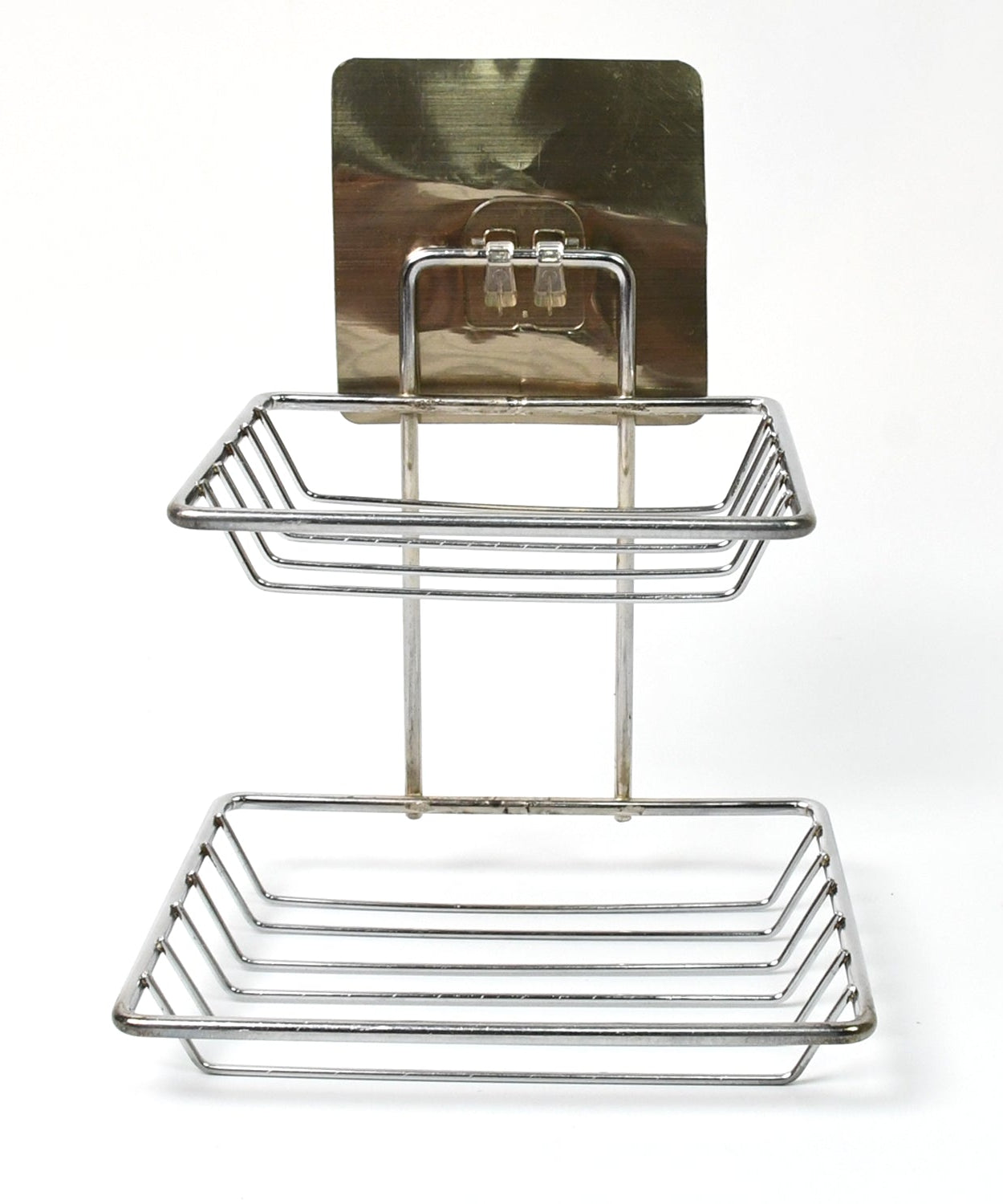 Kitchen Bathroom Soaps Storage Rack with 2 Hook for Home