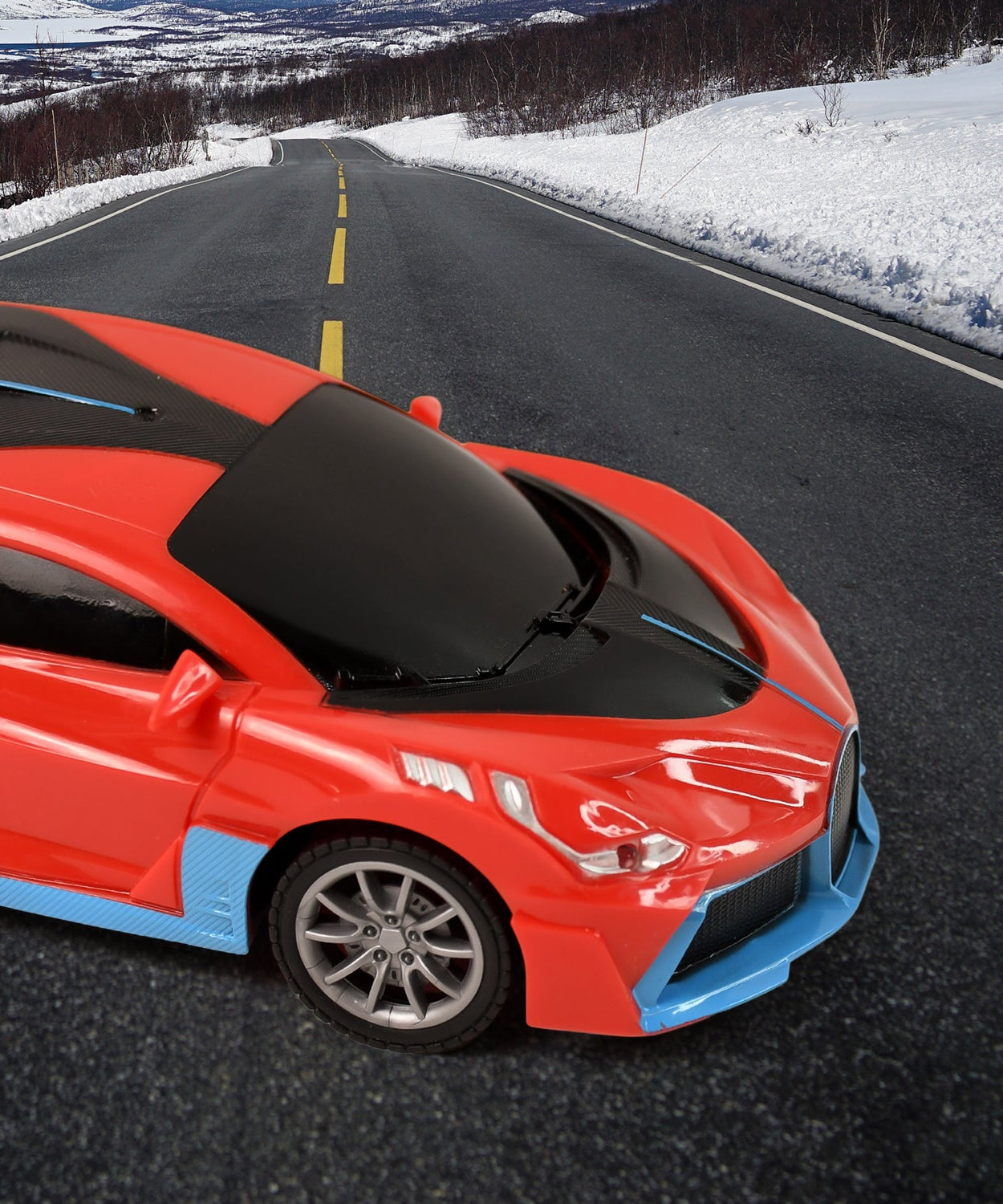 Electroplay High-Speed RC Sports Car with Spray Exhaust Effect (1 Set)