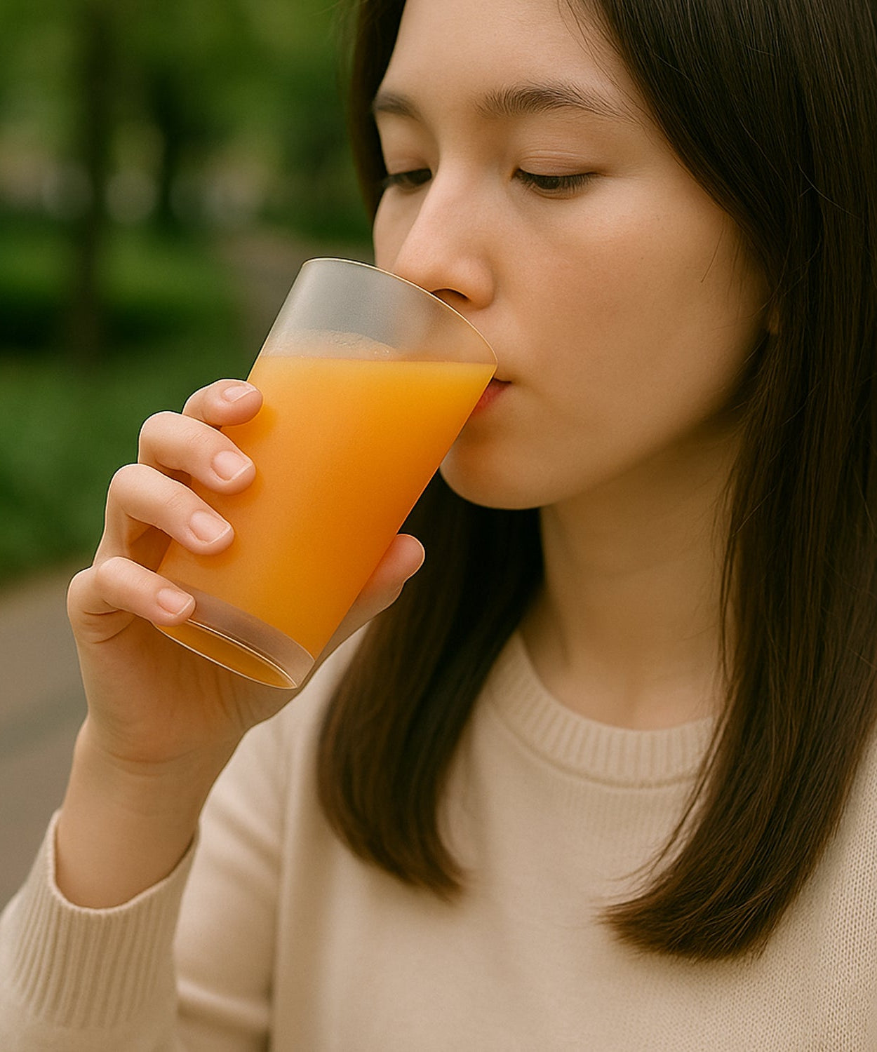 Round Clear Plastic Water Glass Juice Beer Wine Plastic Unbreakable Transparent Glass Set ( 300ml 6pc )