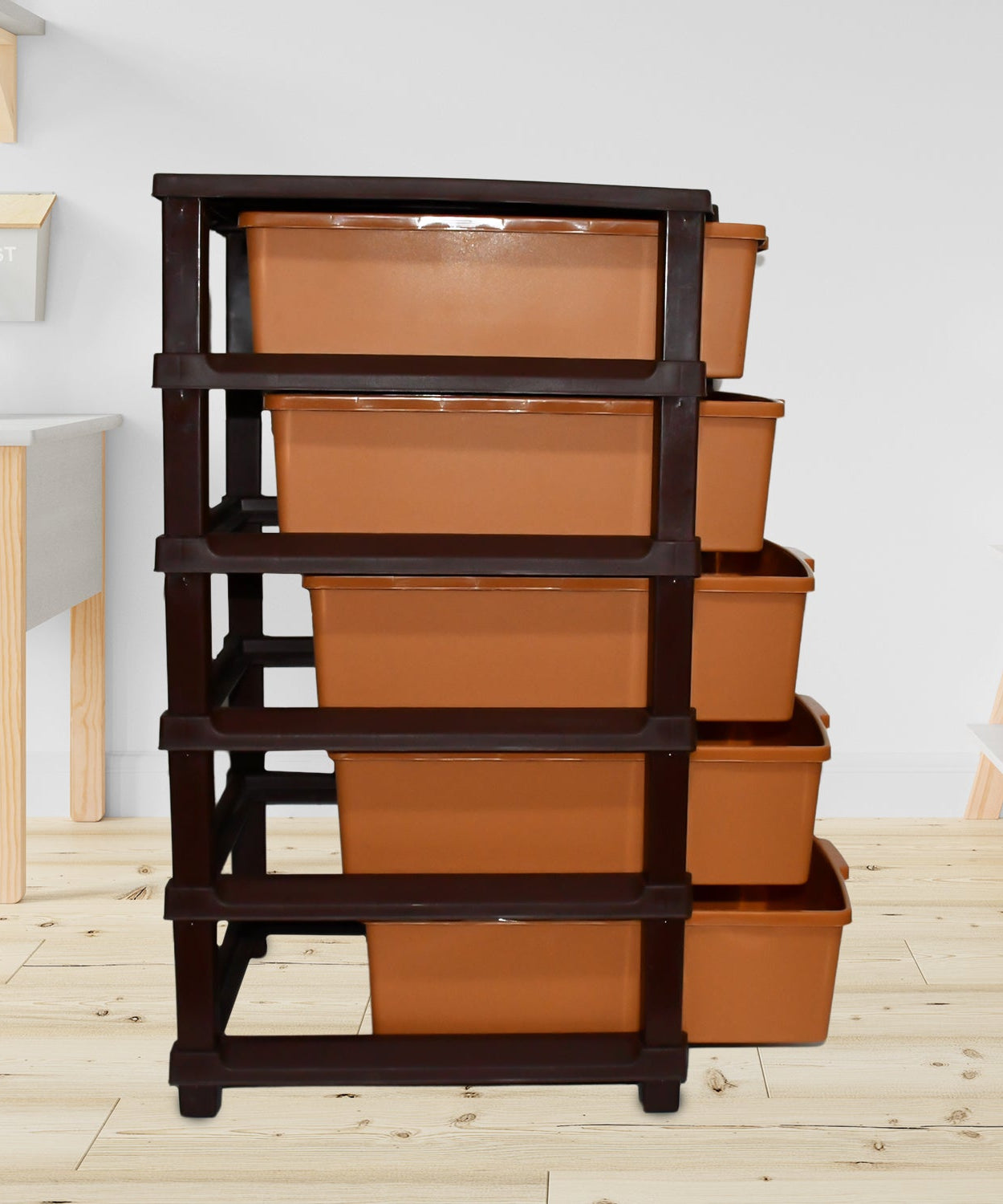 Plastic Premium Home Storage & Organization (5 Layer / 1 Pc)