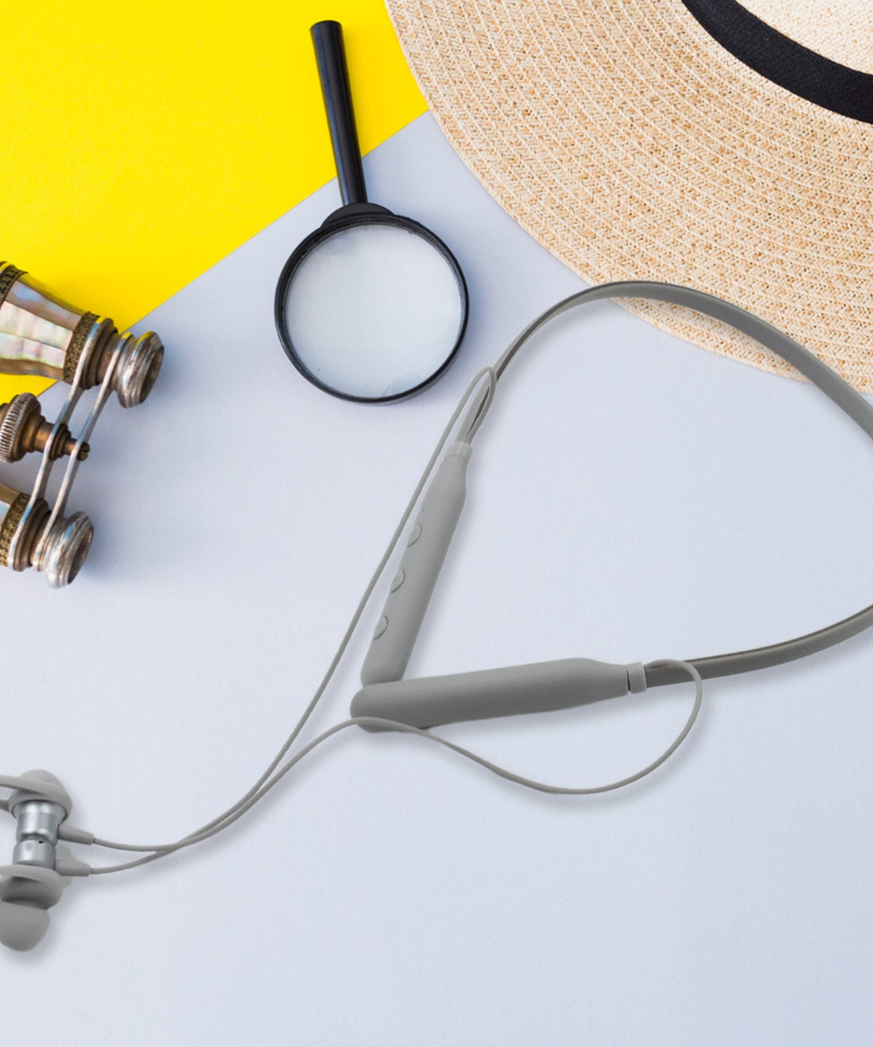 Bluetooth Headphone Neckband, Magnetic Earbuds (1 Pc)