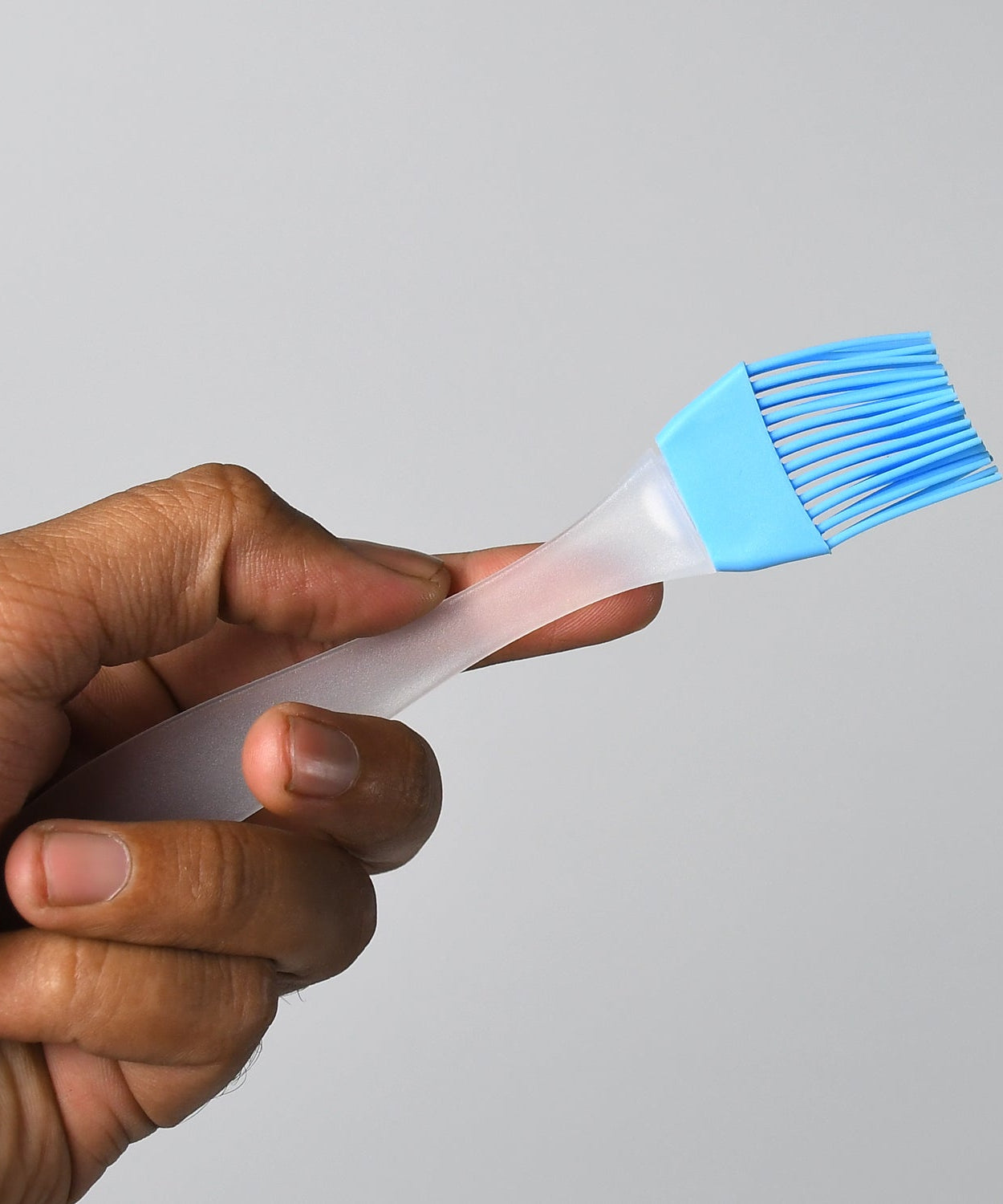 Baking spatula brush