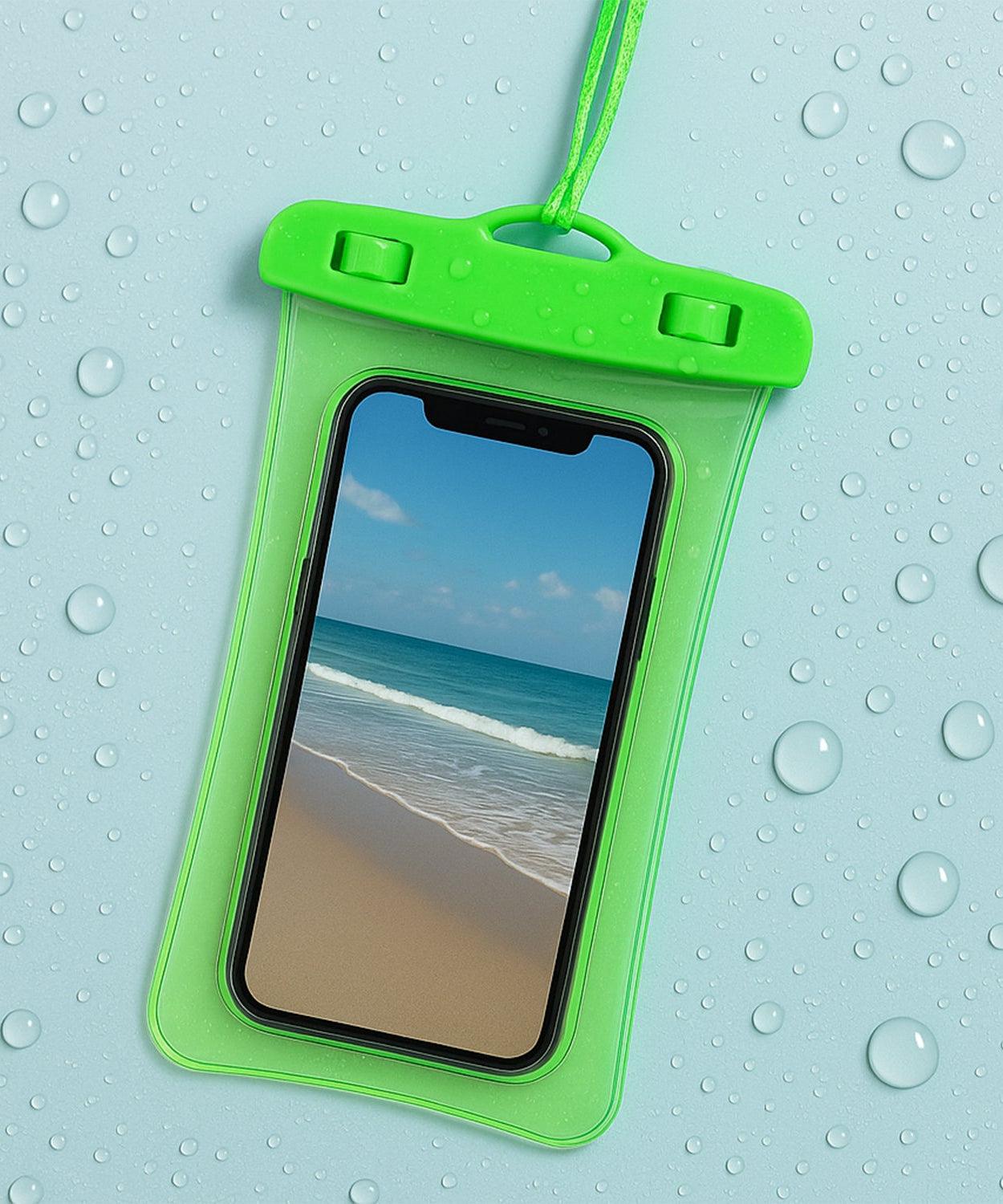 Pouch Cover Mobile Water Protector (1 Pc / Mix Color / Mix Design)