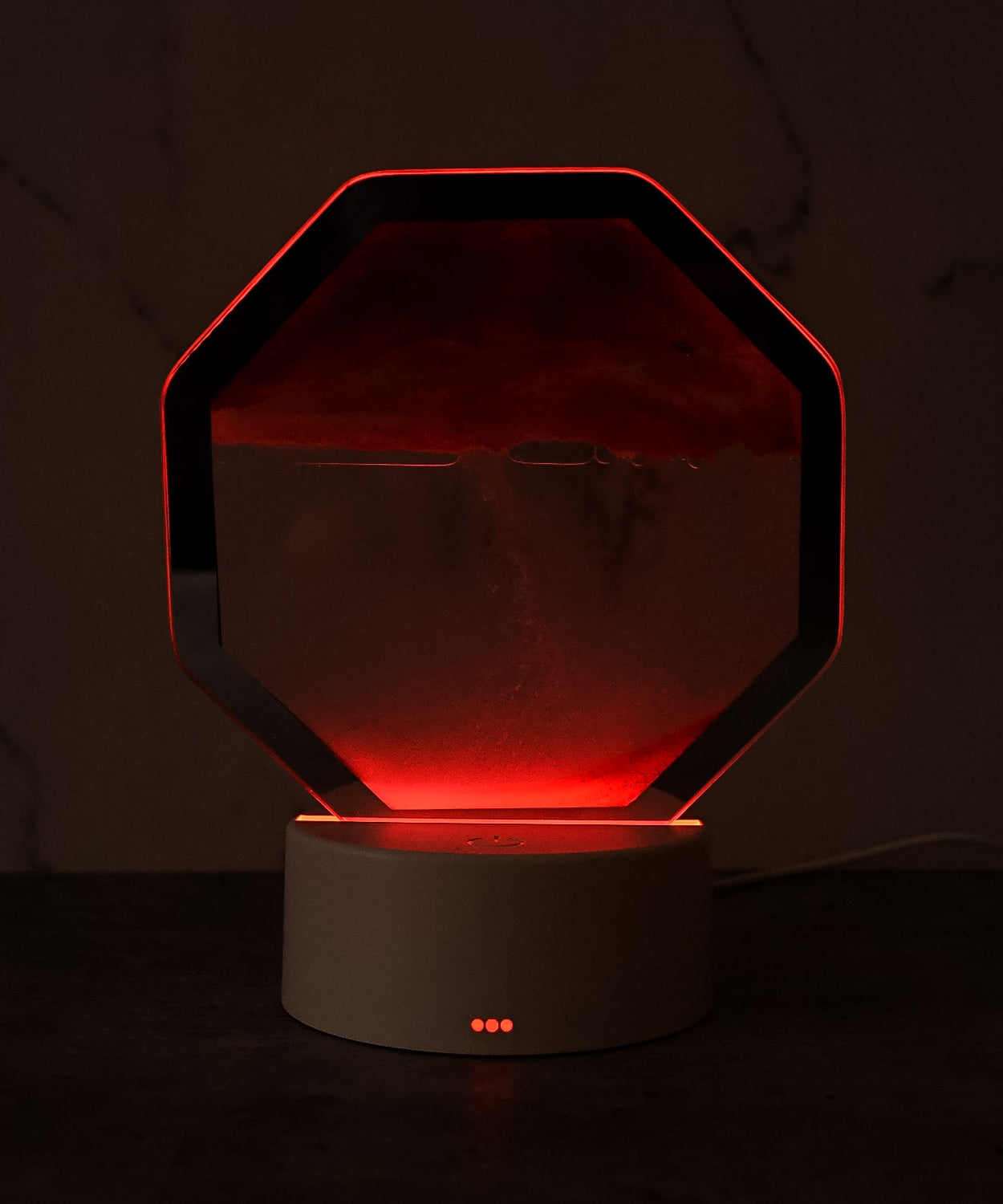 LED Moving Sand Art Table Lamp (1 Set)