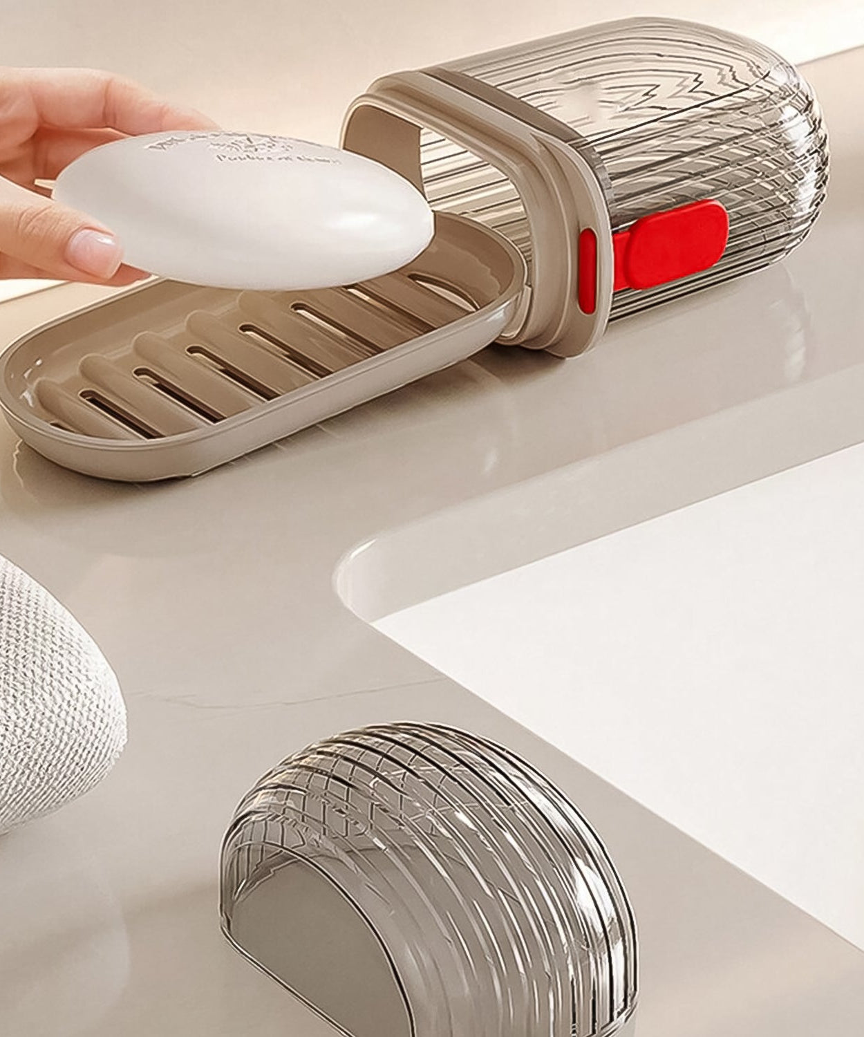 Foldable Soap Dish for Travel