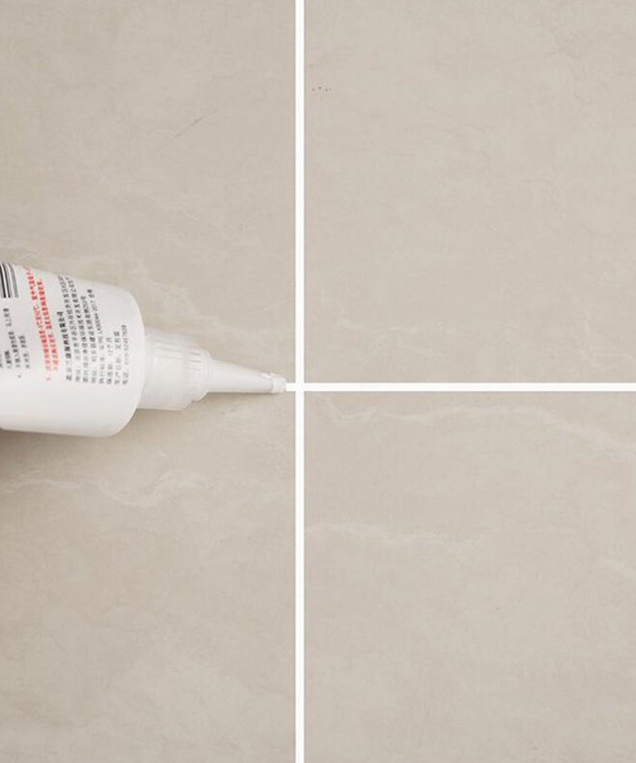 Waterproof Tile Gap / Crack / Grout Filler Water-Resistant Silicone Sealant for DIY Home Sink Gaps / Tiles Gaps / Grouts Repair Filler Tube For Home, Office, Bathroom, Toilets(180 Ml)