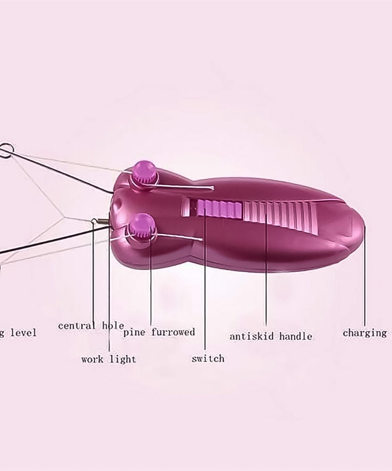 Rotary Blade Facial Hair Remover