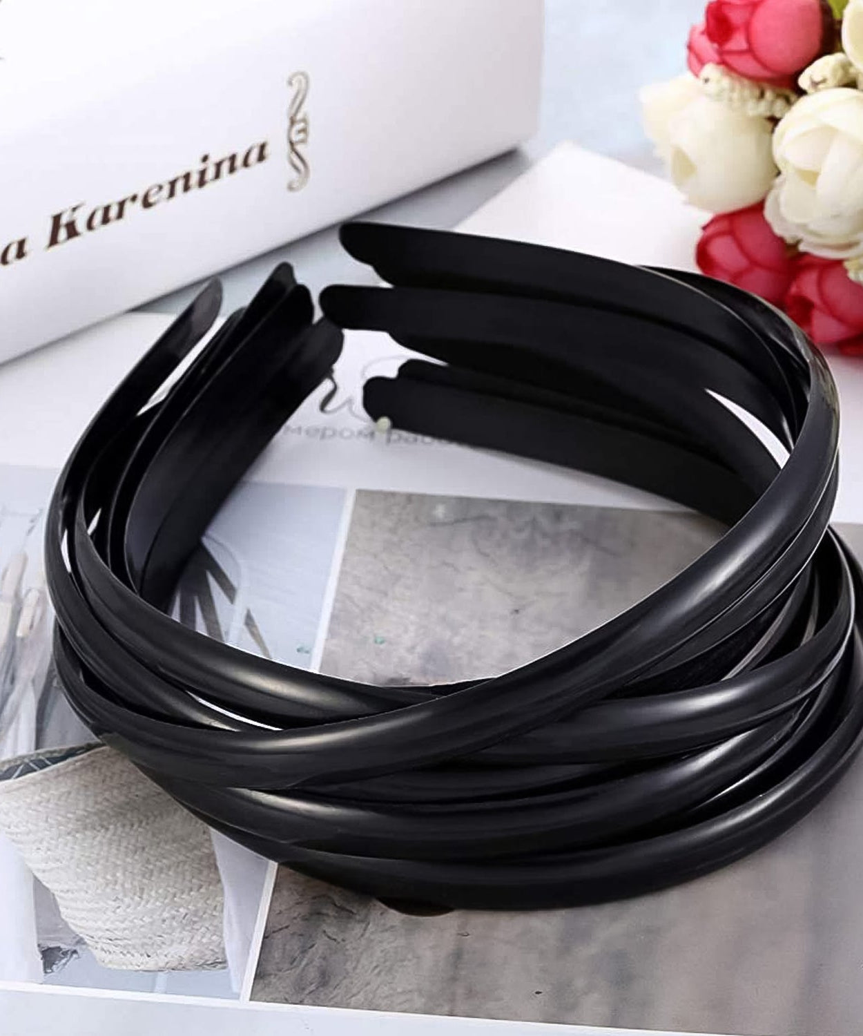 Plastic Simple Headbands Comb Headbands Hairbands (1 Pc)