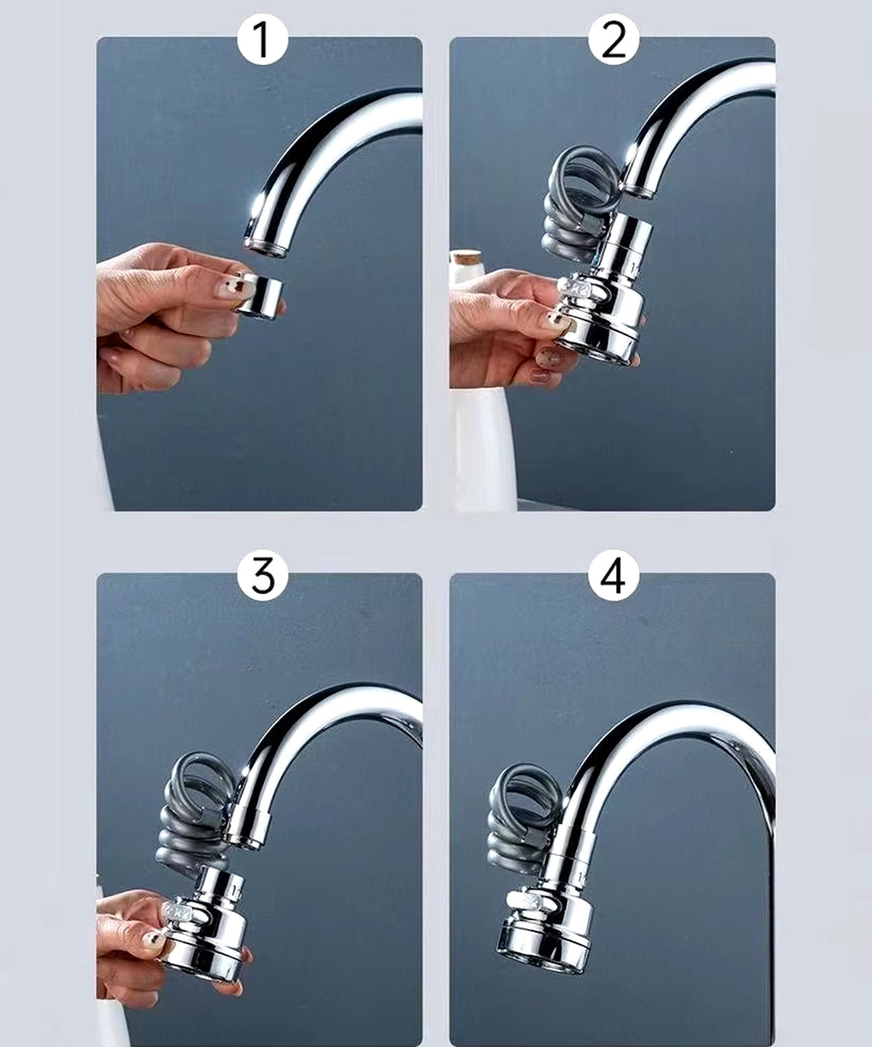 Water Faucet Extender Kitchen Faucet Sprayer Kitchen Sink Accessories Tools (1 Pc)