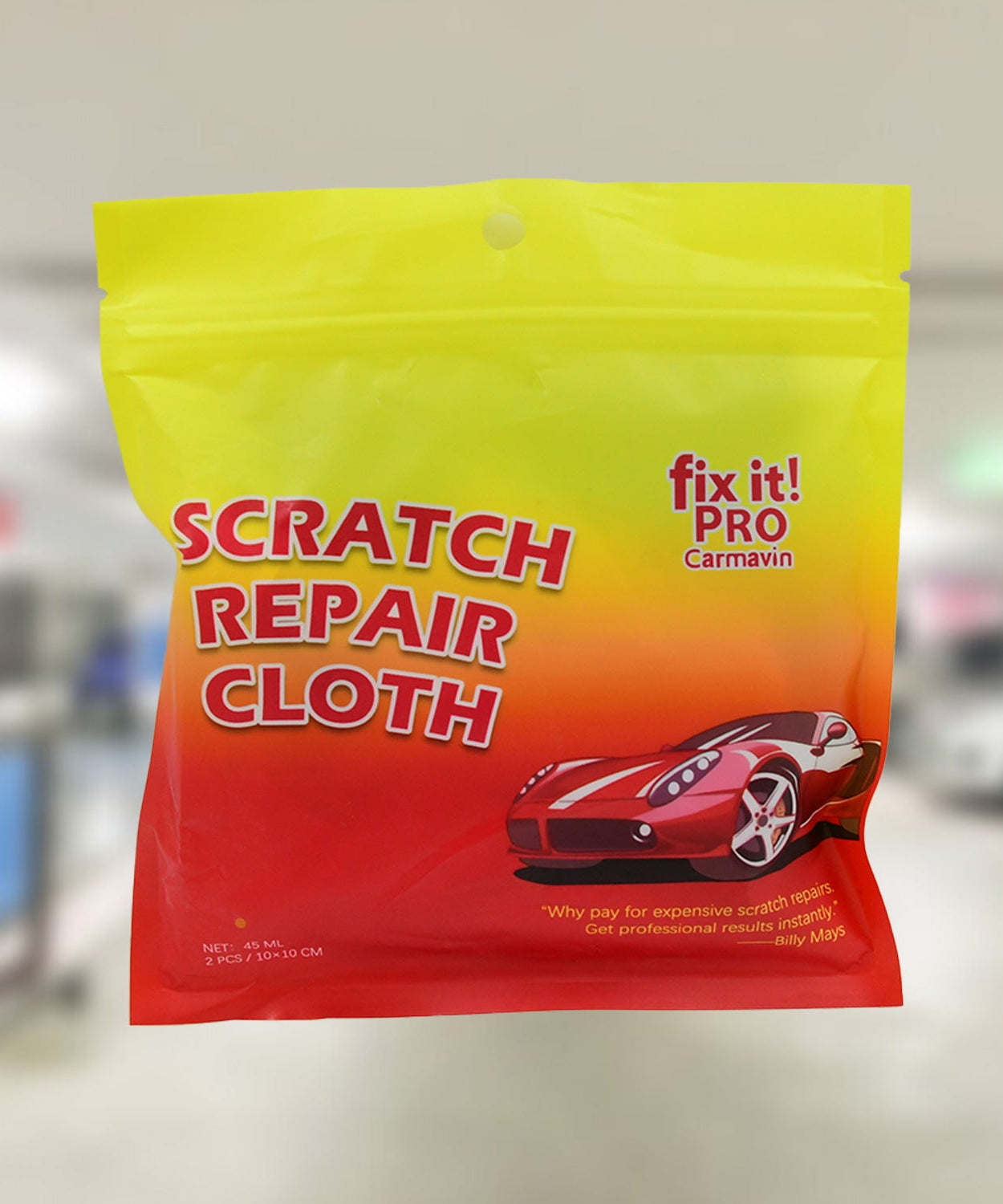 Nano Magic Car Scratch Remover Cloth, Multipurpose Scratch Repair Cloth, Cloth for Car Paint Scratch Repair, Easy to Repair Slight Scratches on the Surface Polishing Repeatable Use for All Kinds of Car (45 ML Repair Solution, 2 Gloves, 2 nano Cloth)