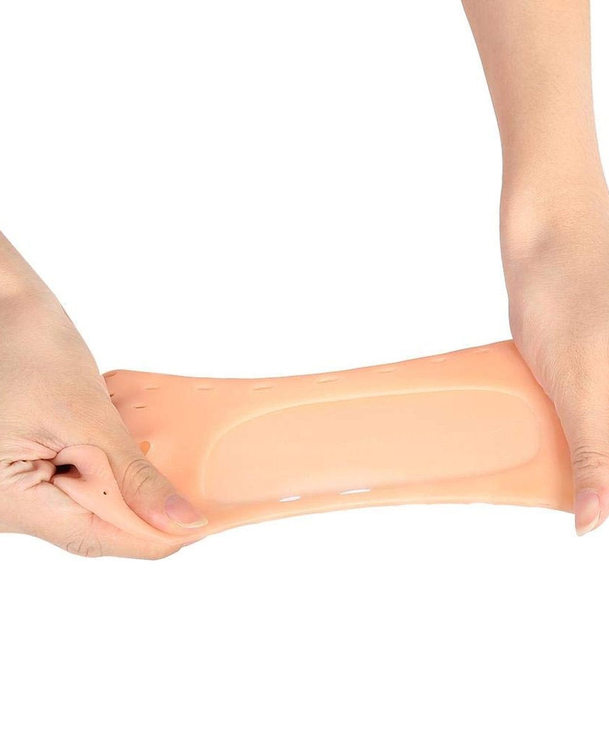 Cracked heel gel socks for moisturizing and protection