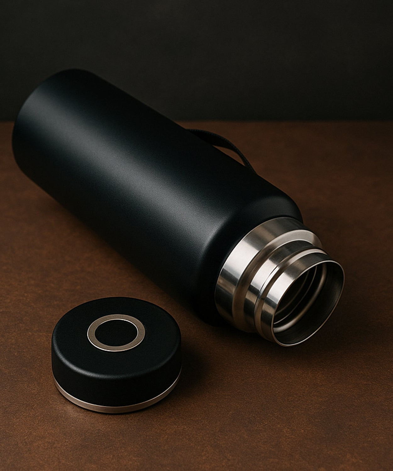 Double Stainless Steel Wall Flask Vacuum Insulated Water Bottle (800 ML)