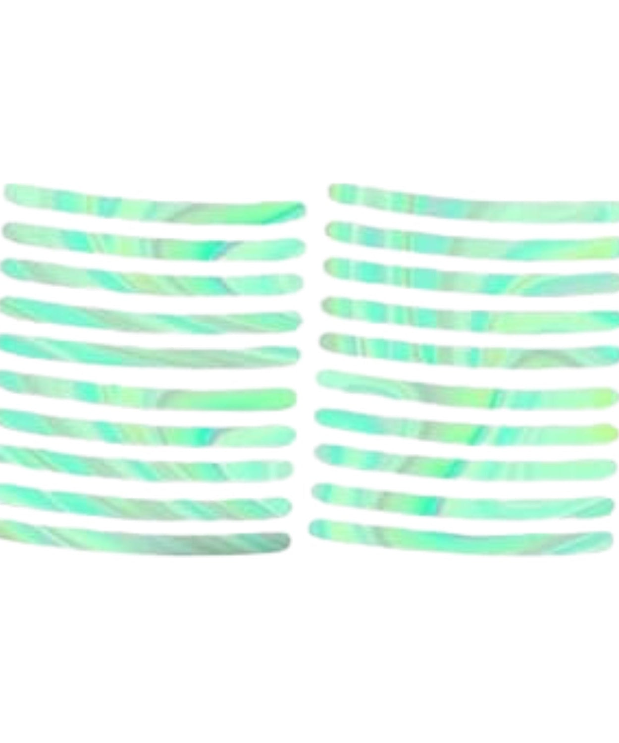 Car Wheel Hub Reflective Car Stickers, Night Warning Stickers (20 Pcs Set/ Multicolored)