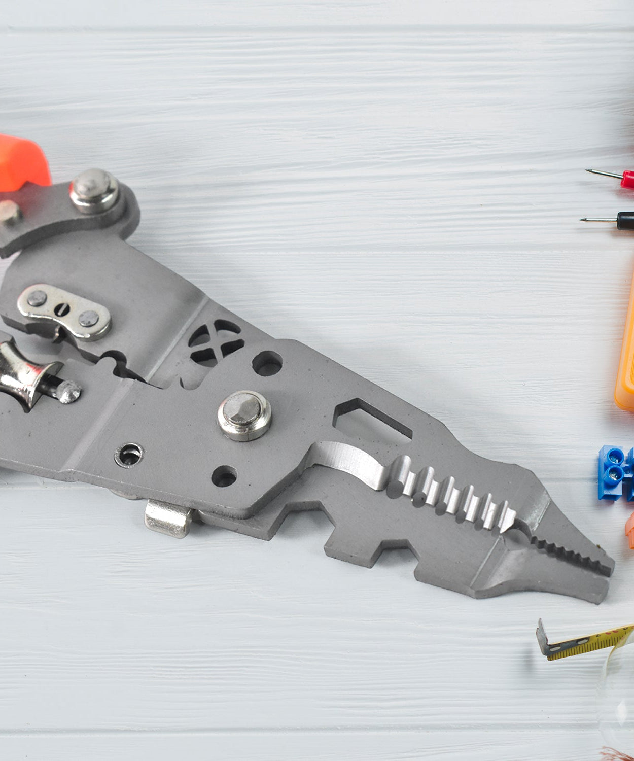 8 in 1 Wire Stripper Pliers, Soft Grip