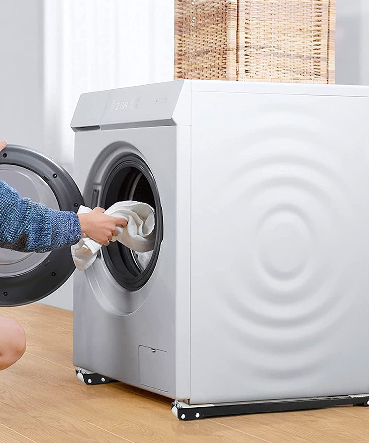 2pc Castor Wheels heavy duty for furniture moving.