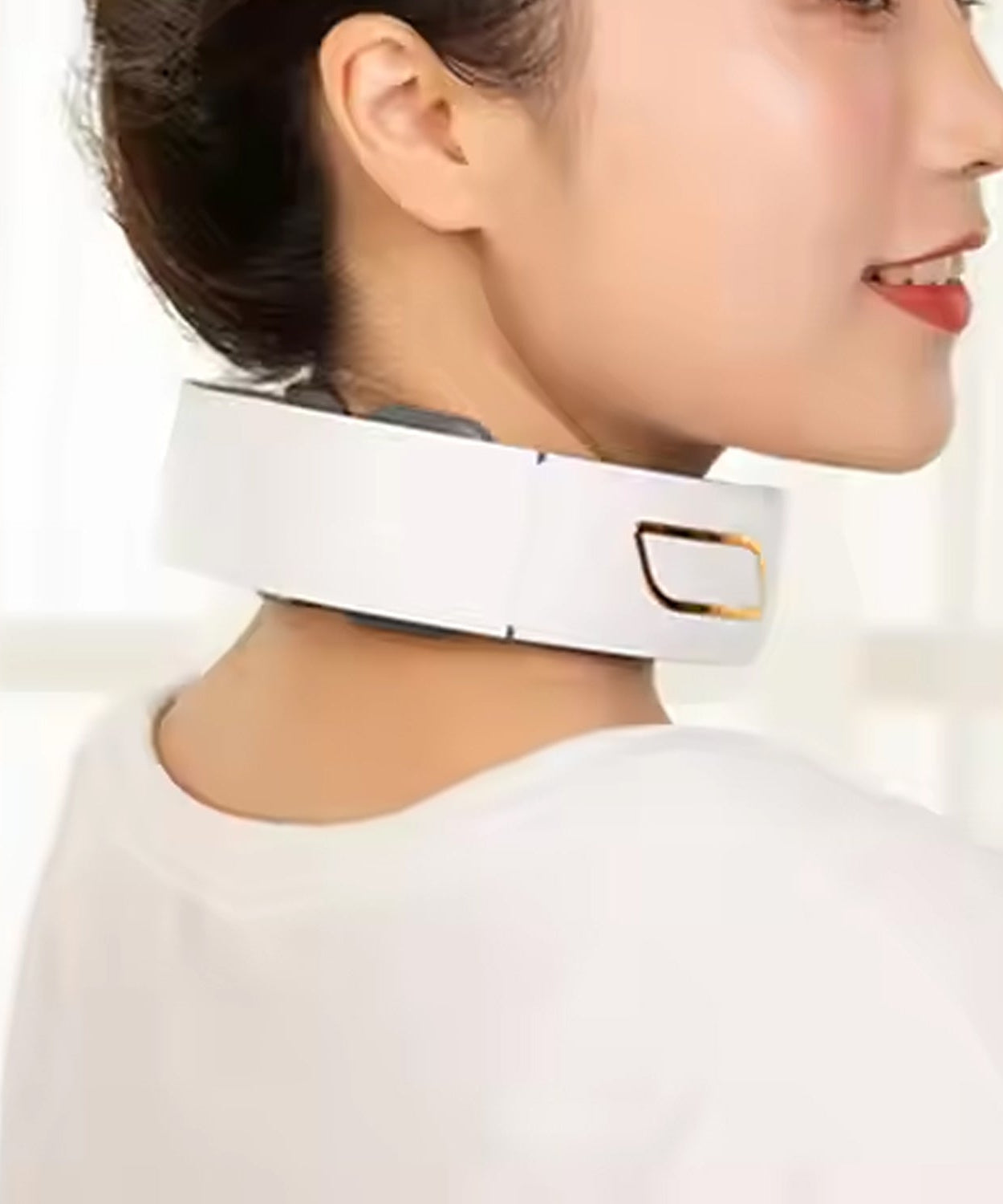 6 Heads Smart Electric Neck and Back Pulse Massager Wireless (1 Pc)