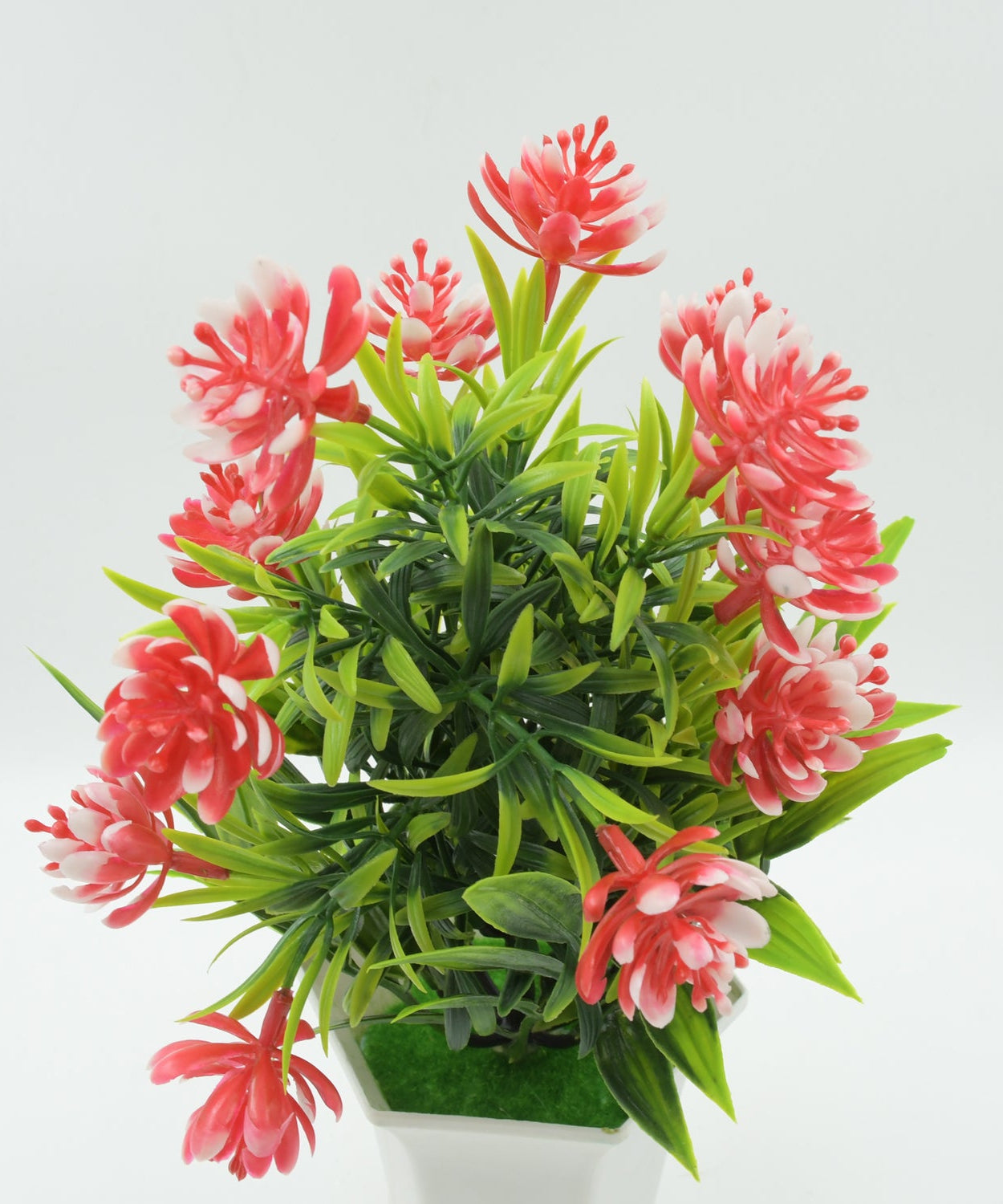 Wild Artificial Flower Plant for Home & Office Decor (1 Pc, Cute Pot)