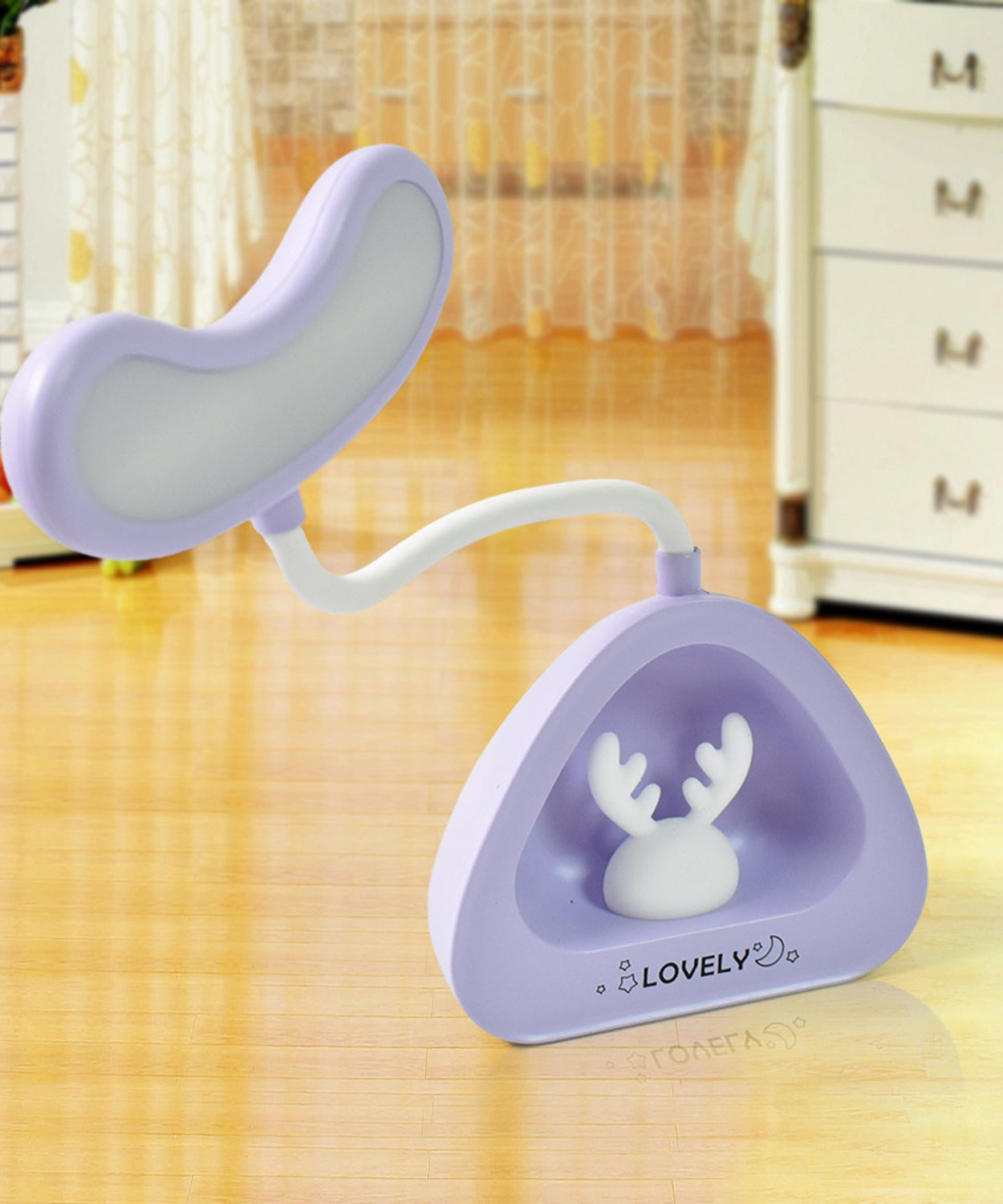 Cute Lovely LED Desk Light, LED Lamps Button Control (1 Pc)