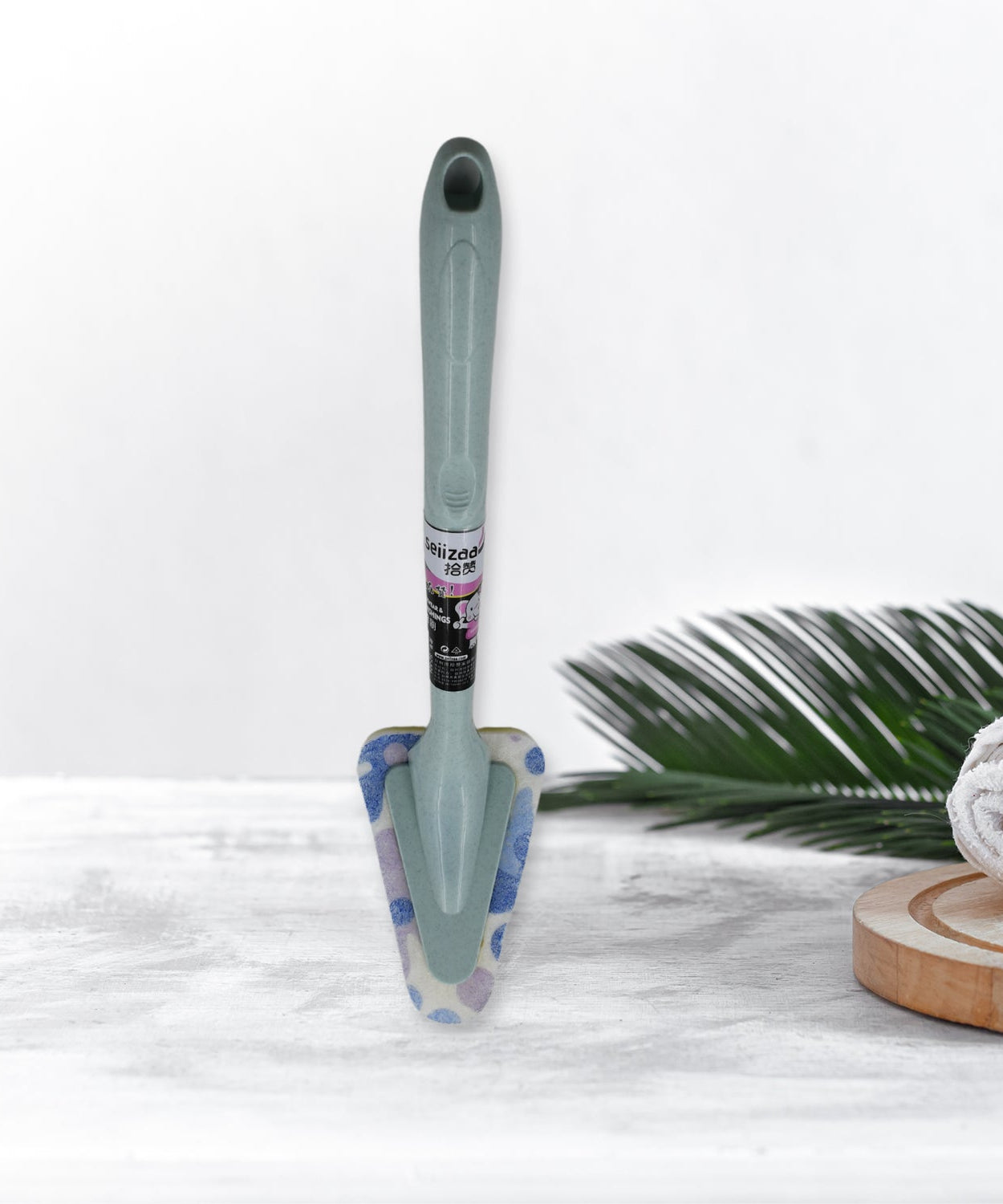 Long handle sponge brush for kitchen cleaning