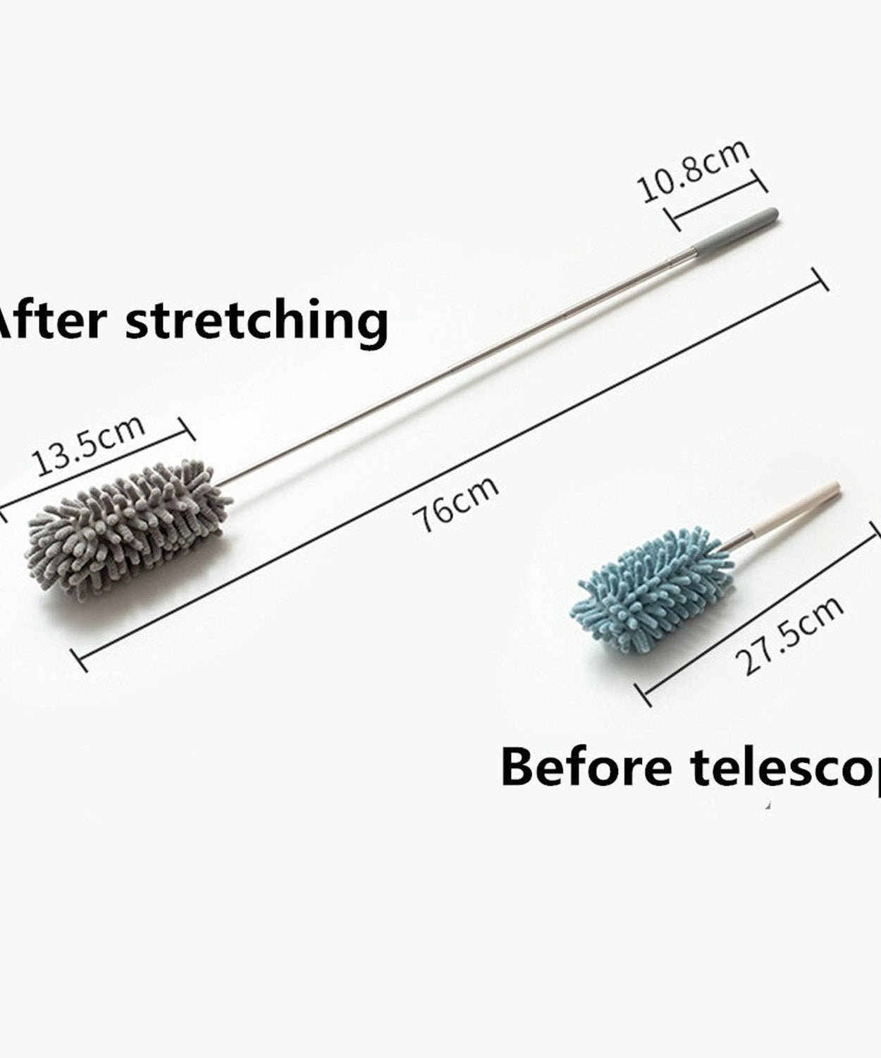 Quick cleaning microfiber duster for home use