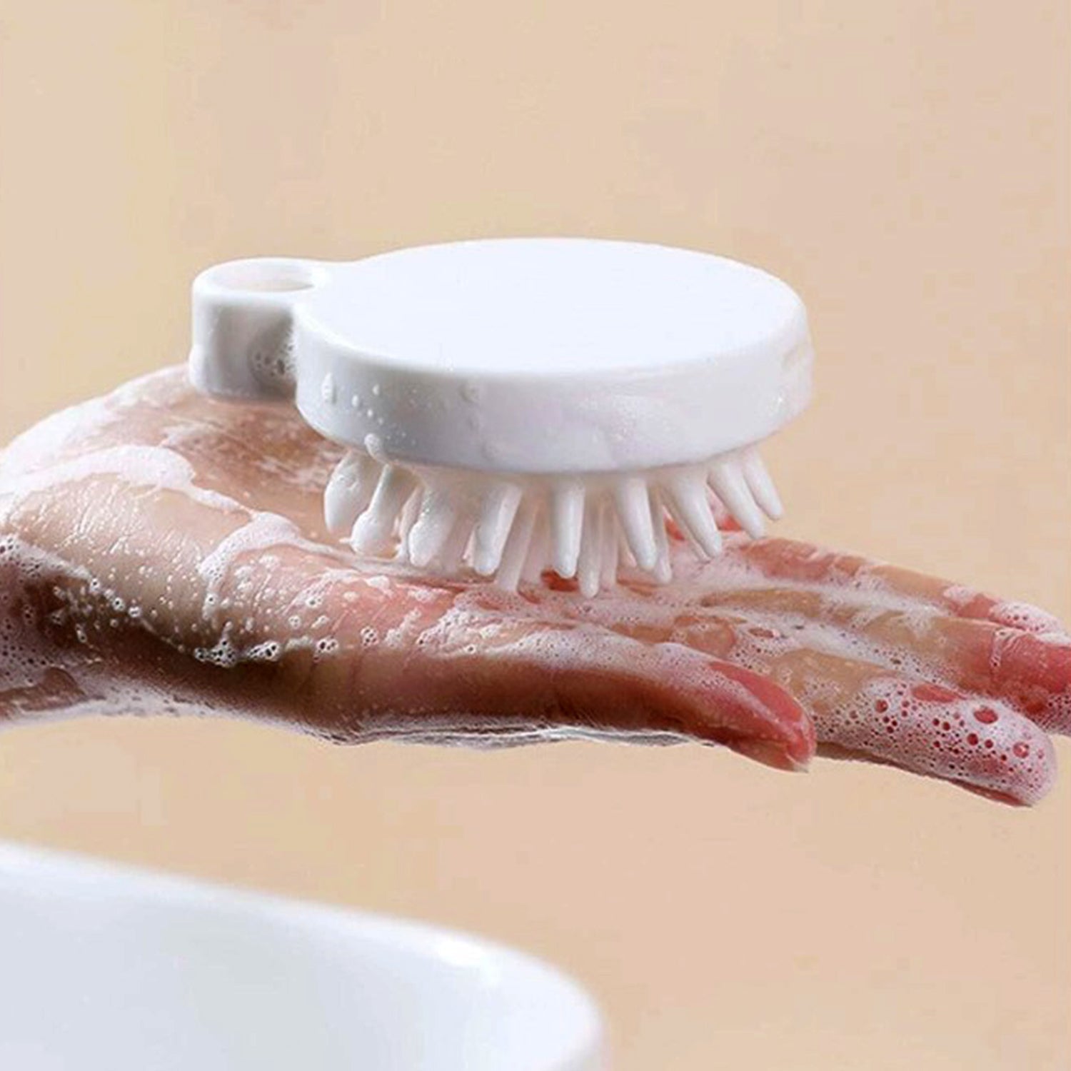 Comb Scalp Massage Brush, Hair brush, Hair Comb, Shower Brush, Bath Massage Brush, Small Portable Brush Washable Massage Comb Bath Shampoo Massages Effectively Remove Loose Short Hair, Hair accessories