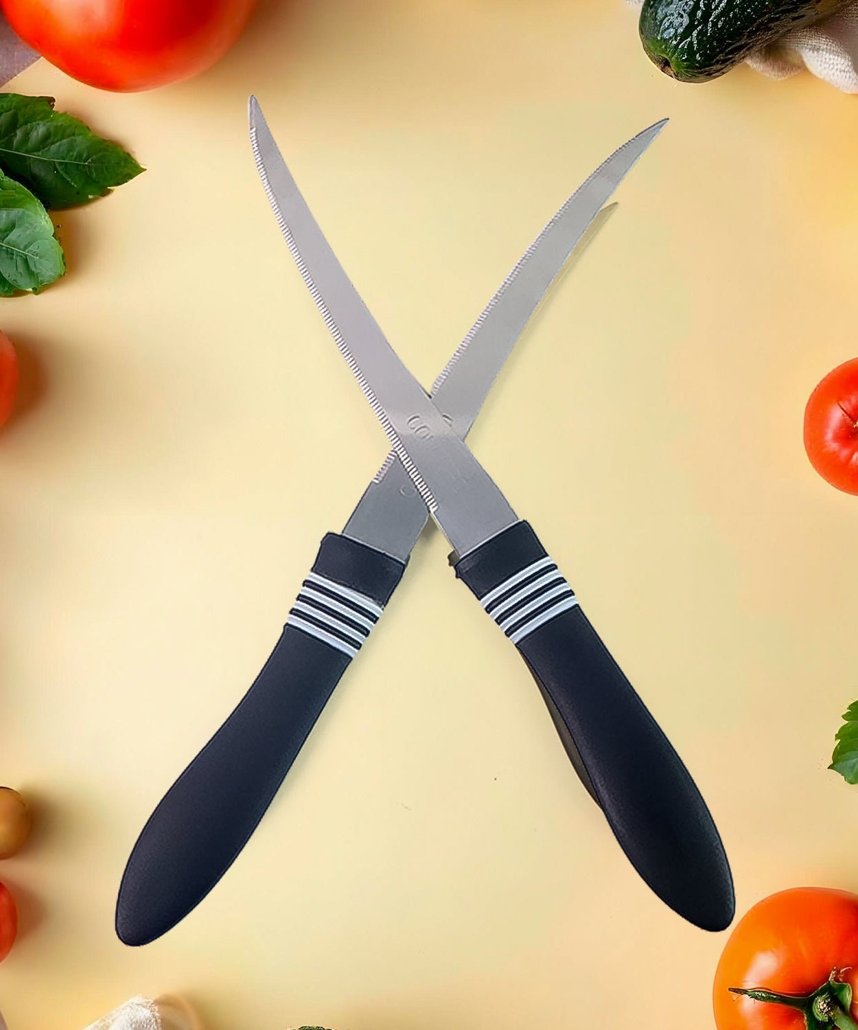 Ultra Slice Curved Blade Kitchen Knives