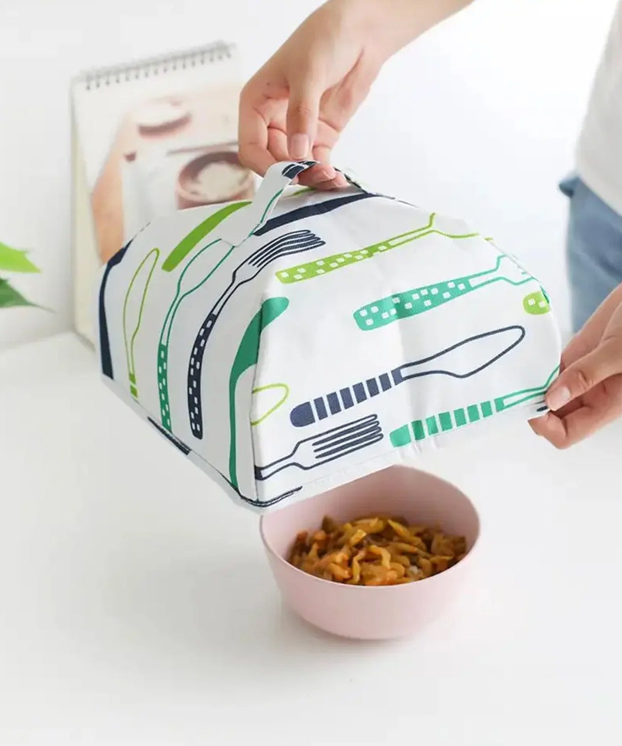 Foldable Food Covers, Kitchen Lid Foldable Cover (1 Pc / Small)