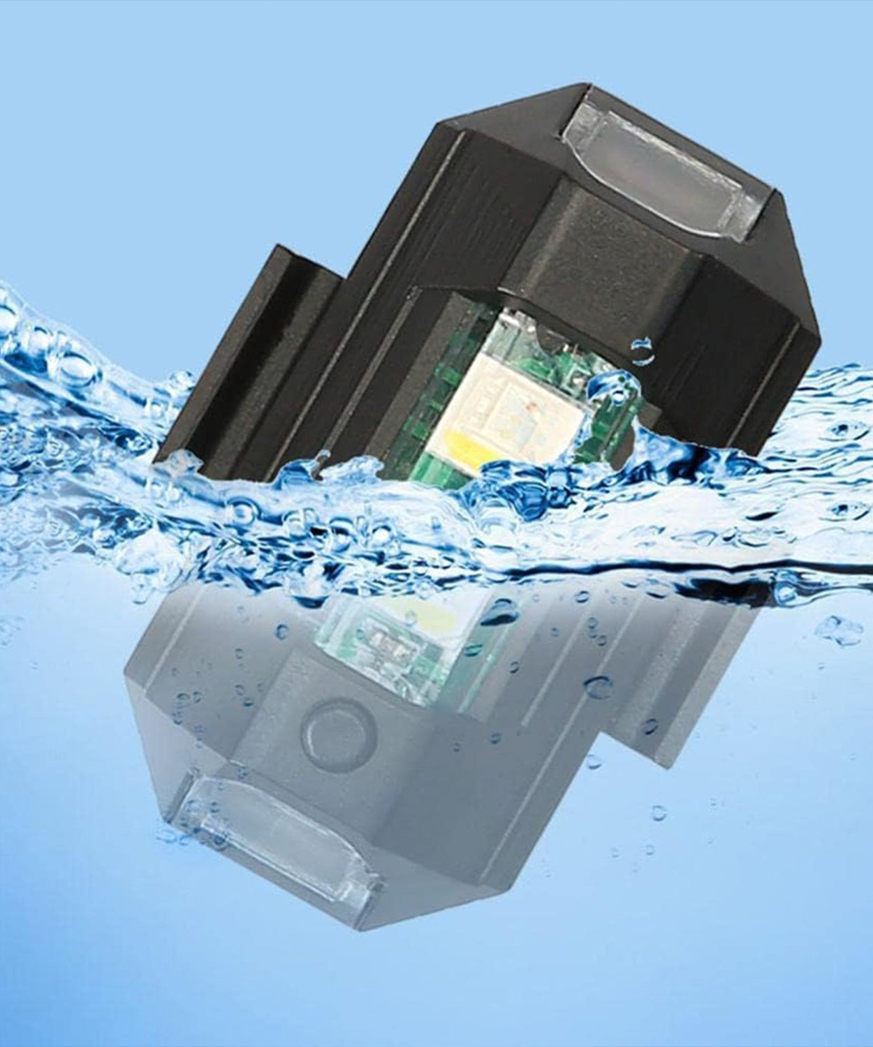 Mini LED Strobe Lights, Waterproof Lights, Lightweight RGB LED Lights Drone Strobe Lights Veicle Anti-Collision Strobe Light Bike Motocycle Lights USB Recharge  Multi-colors