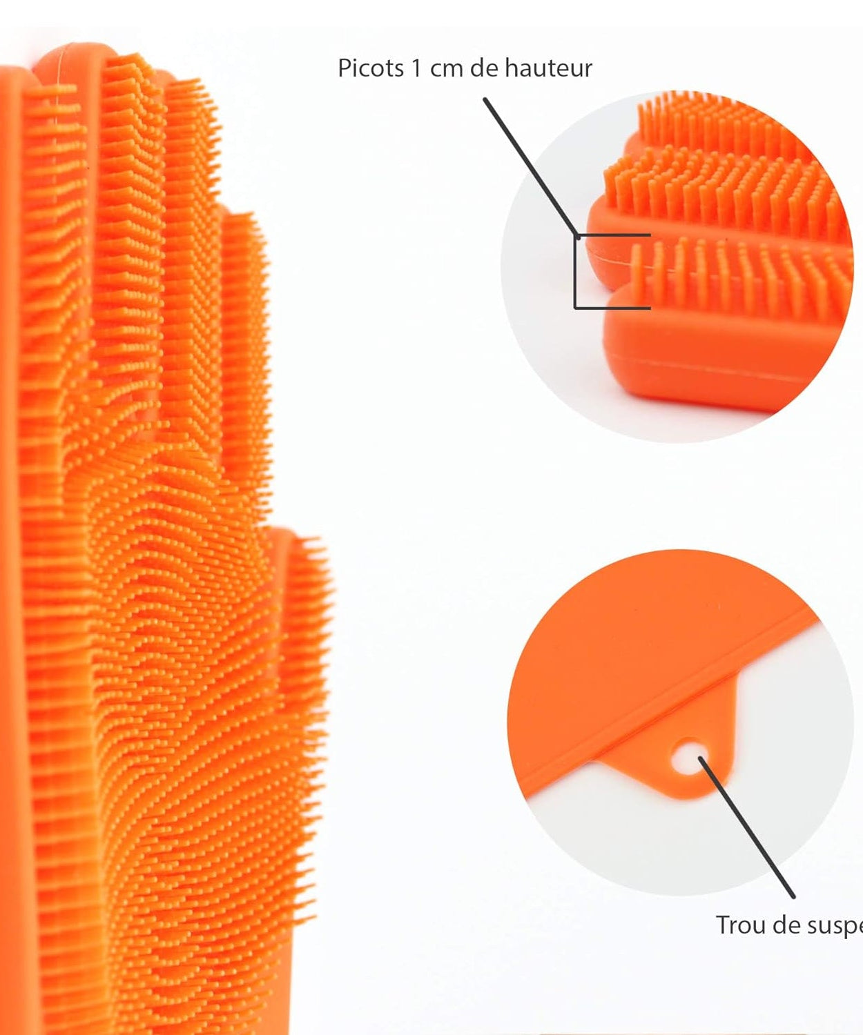 Silicone Glove with Multi-Function Blade for Cutting and Cleaning Vegetables Fruit and Other Cultures Gardening Tool (1 Pc)