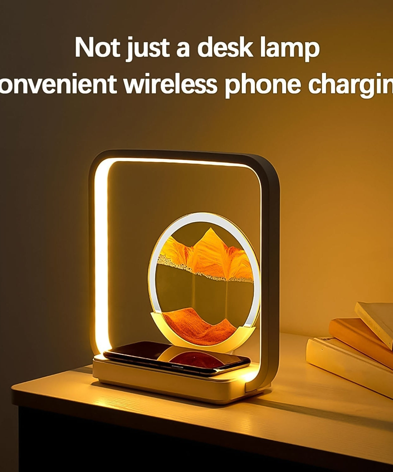  3D Wireless Charging LED Light