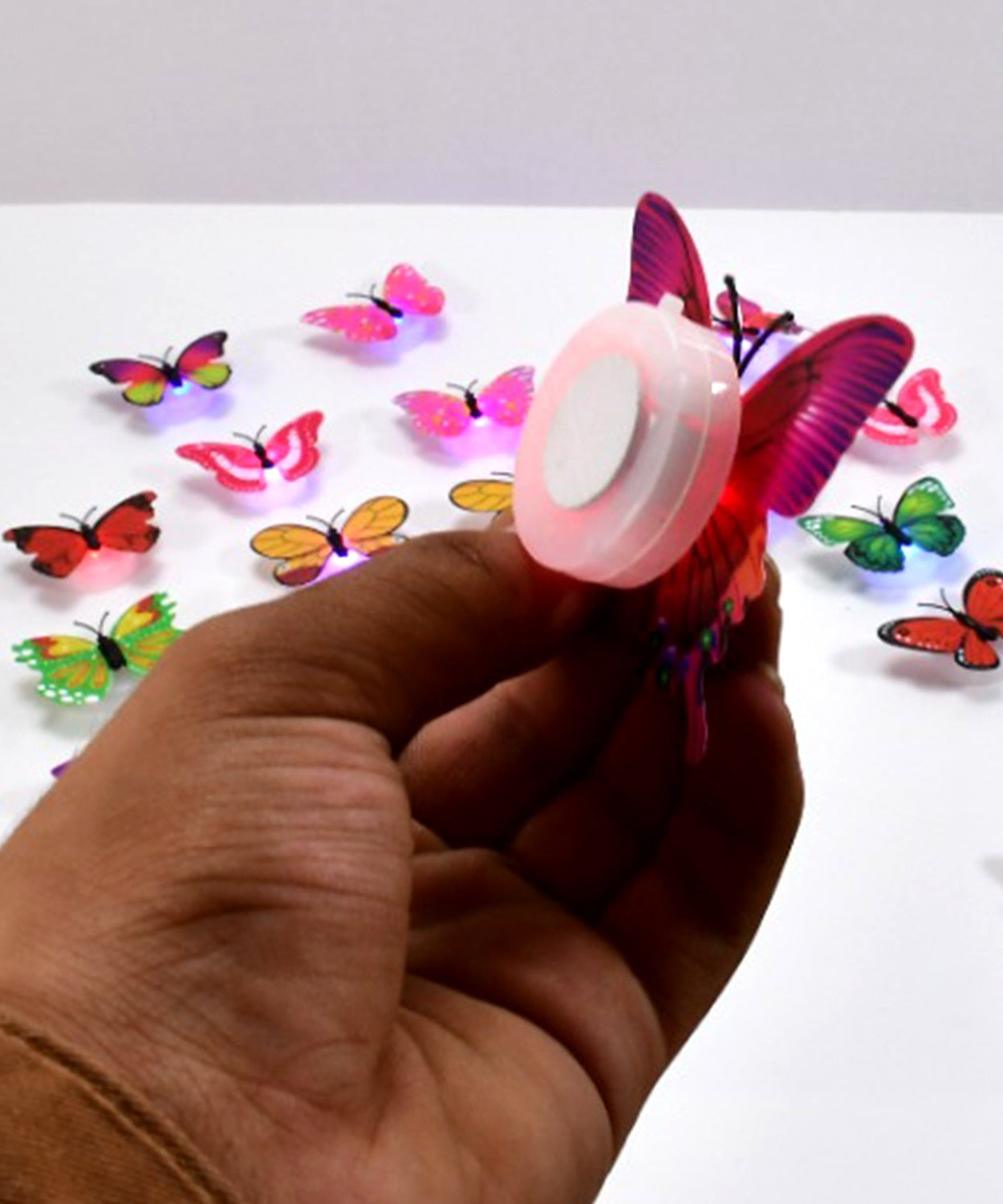 Decorative 3D butterfly lamp for drawing room.