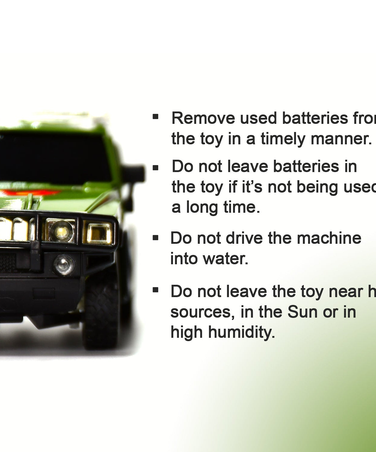 Kids' remote control Jeep, toy car