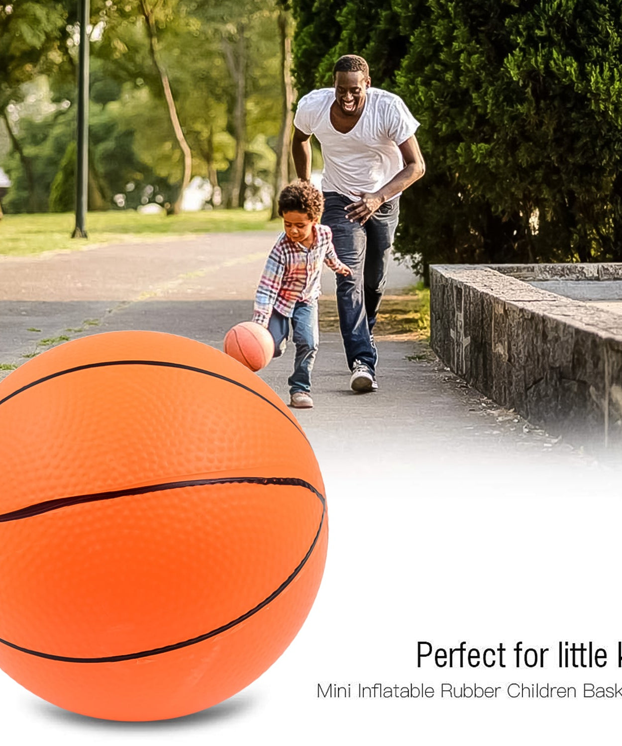 Mini Bouncy Basketball (1 Pc)