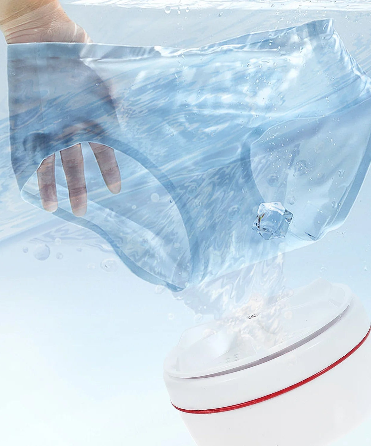 USB turbine wash used while washing cloths in all kinds of places mostly household bathrooms.