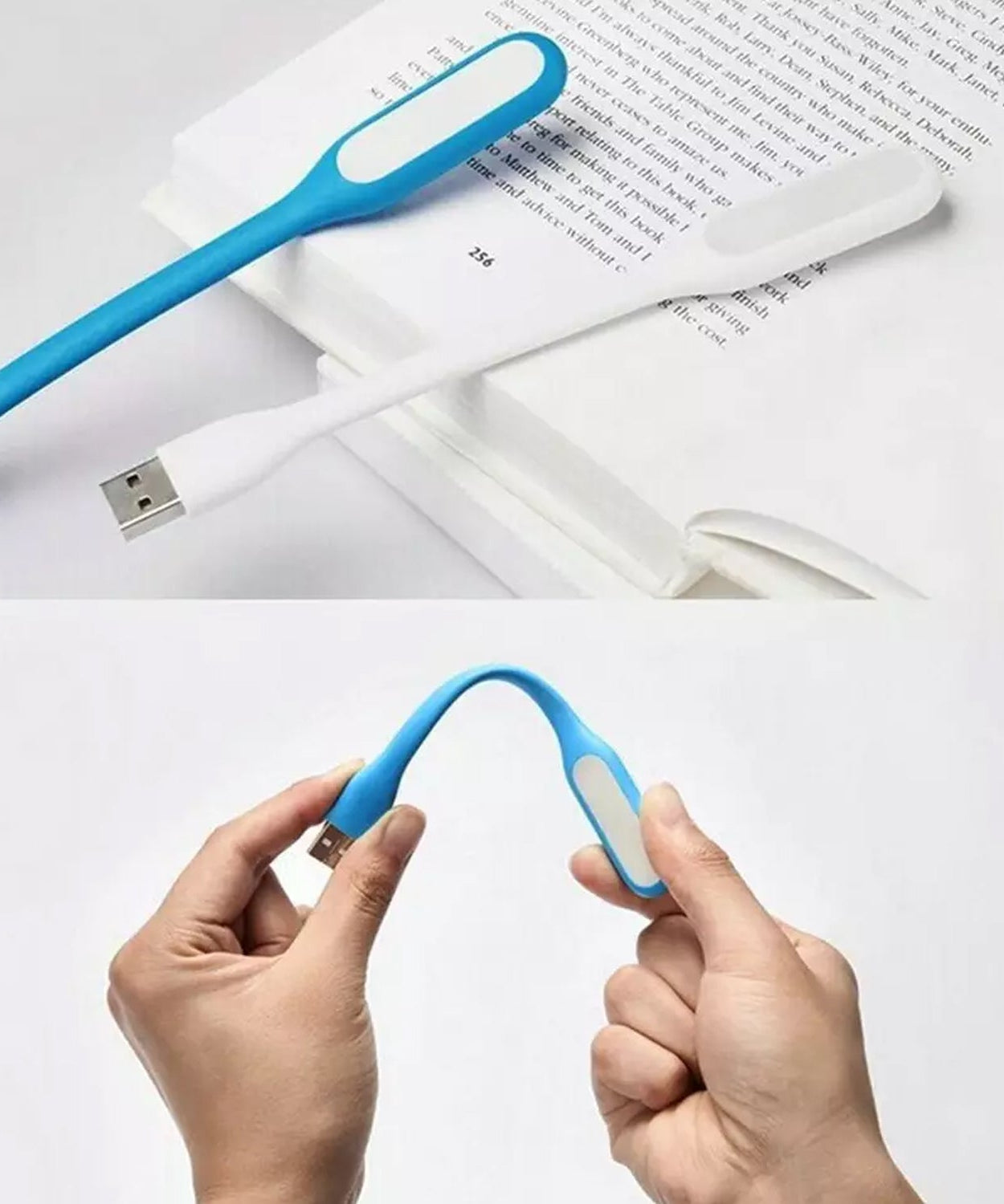 LED light lamp with USB connectivity, ideal for various settings