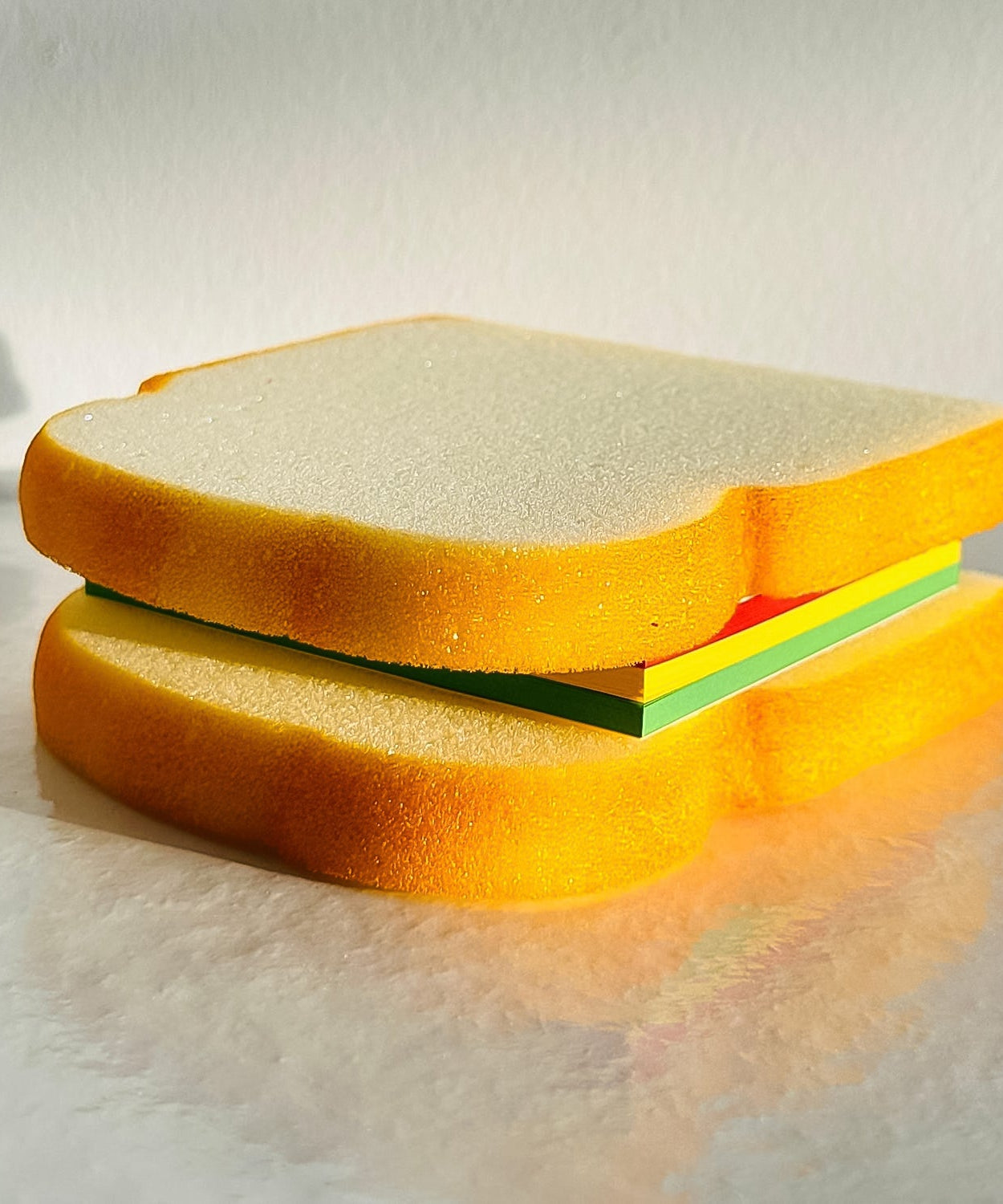 Sandwich Shaped Note  /  Sticky Notes  /  Memo Notes, Unique Mini Notes (Multicolor)