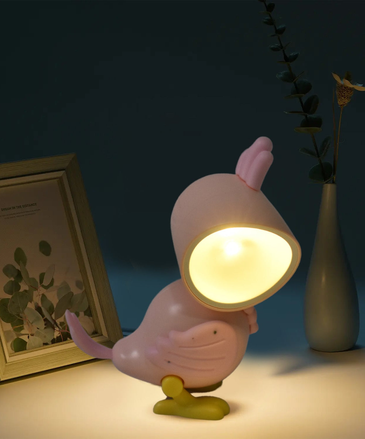 Whimsical Parrot Magnetic Bedside Lamp
