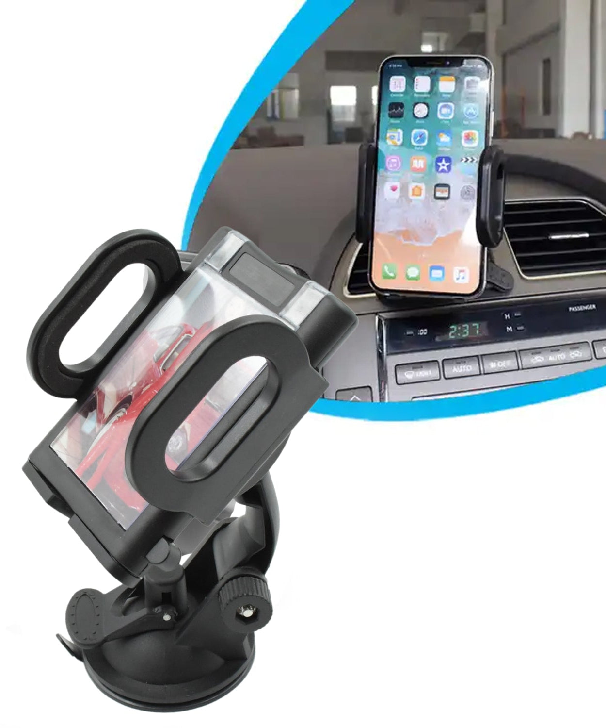 Car holder with multiple uses