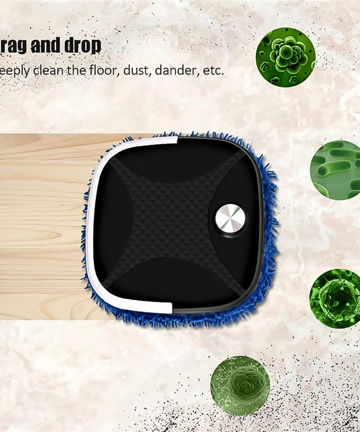 Automatic Smart Floor Cleaning Robot (1 Pc)