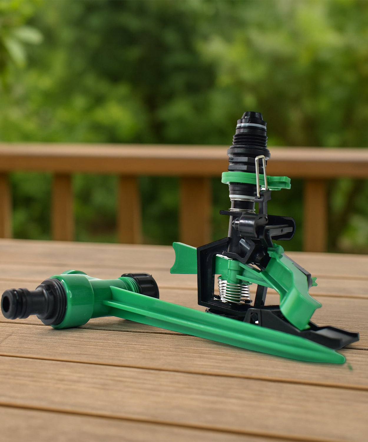 360-Degree Rotating Garden Impact Sprinkler (1 Pc)