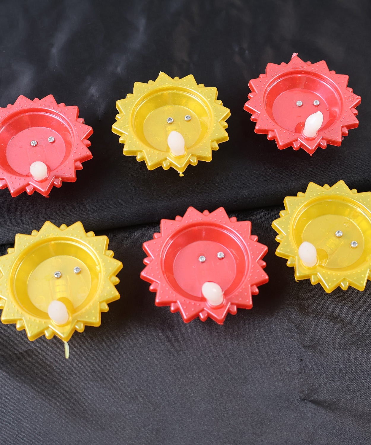 Water Sensor LED Diya Set (6 Pc)
