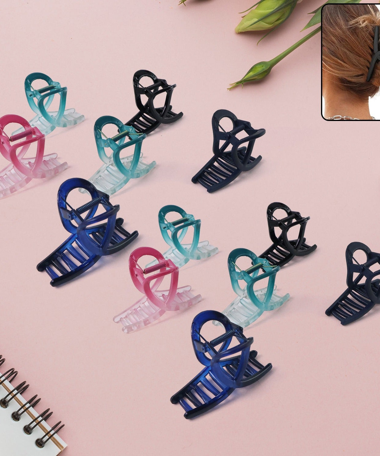 Minimalist Matte Hair Clamp