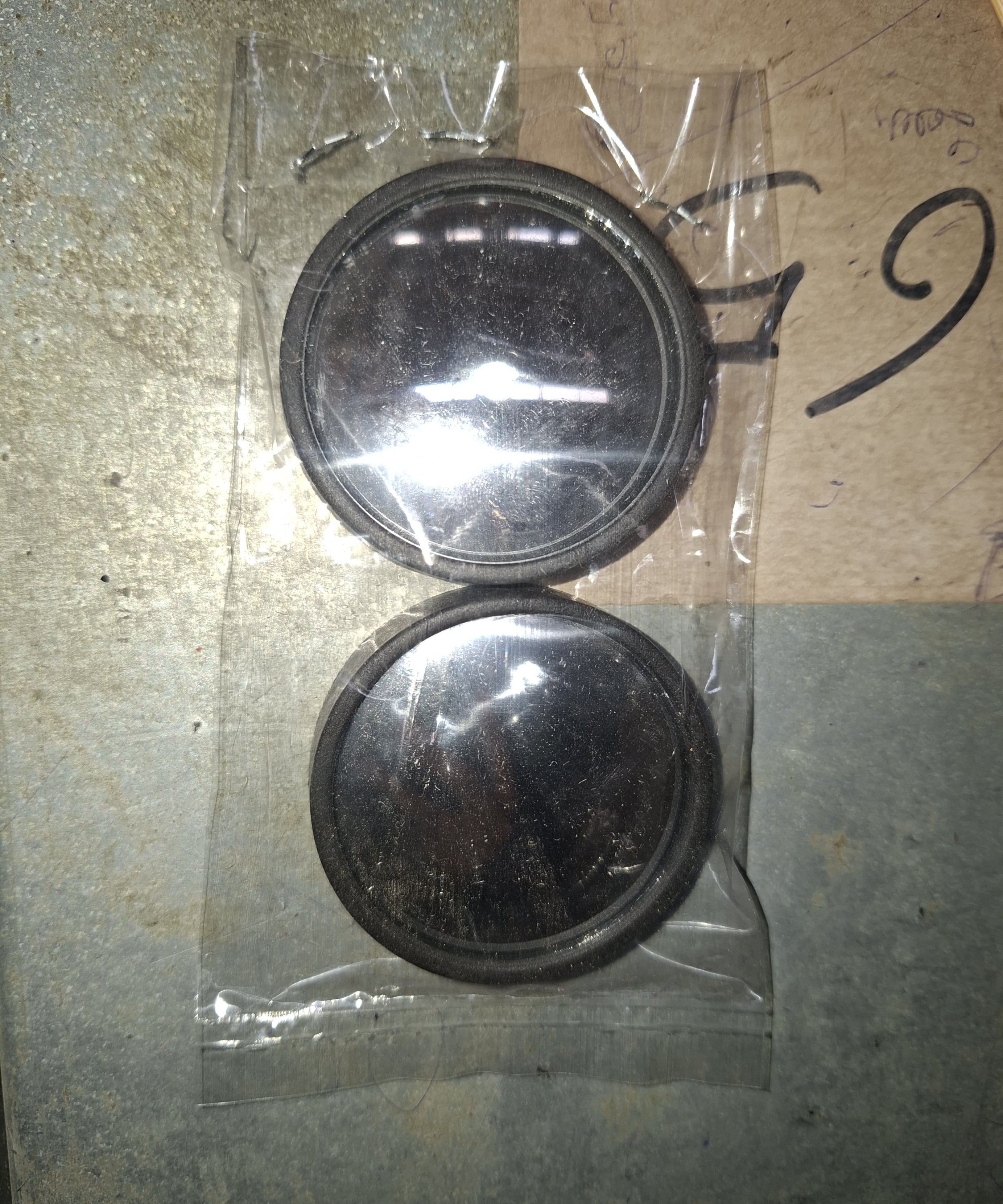 Car Blind Spot Mirror – HD Glass, Convex & Frameless (2 Pcs Set)