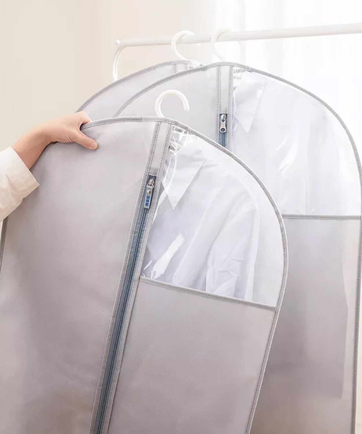 Breathable blazer cover for men