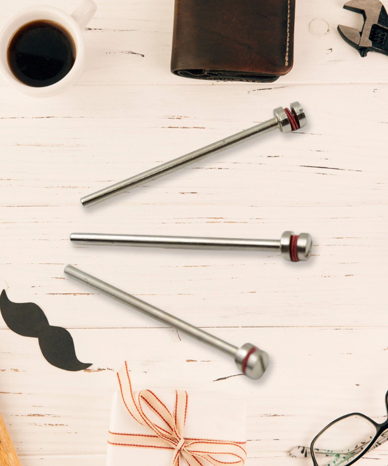 Cut-Off Wheel Screw Mandrels Shank Dia Cutting Disc Holder (3 Pcs Set)