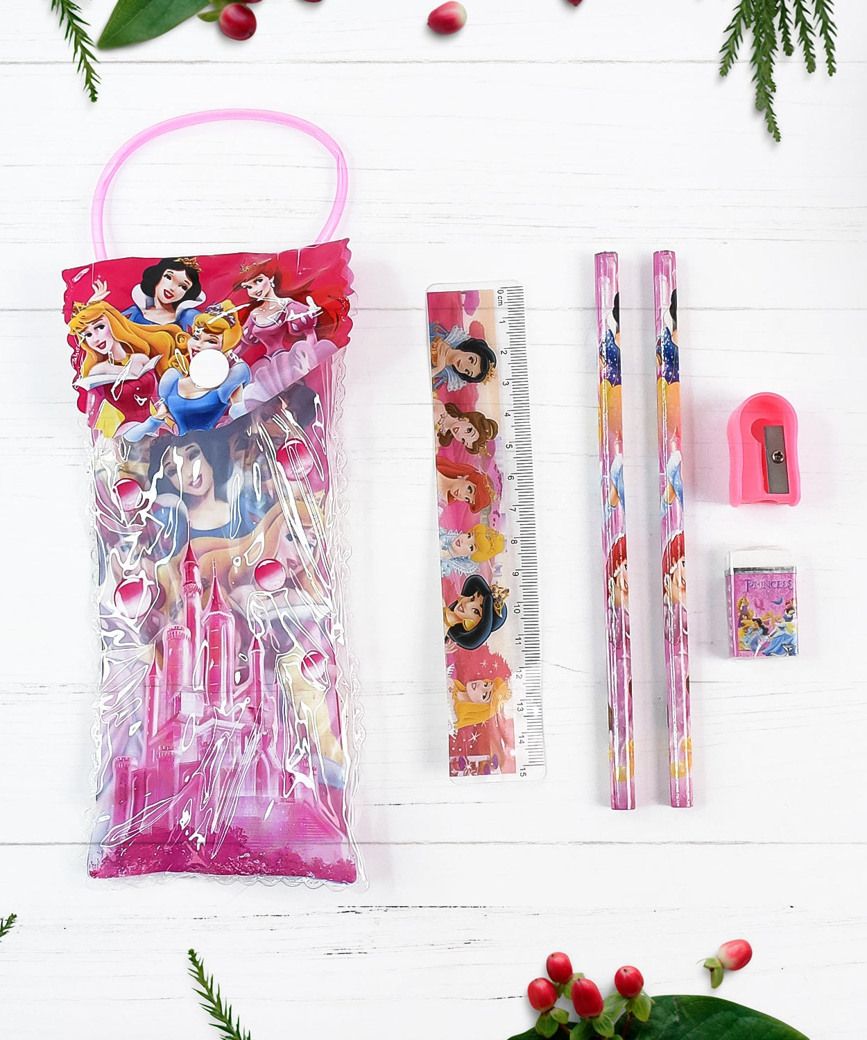 Fun & Functional! 5-in-1 Cartoon Pencil Set for School & Play (5 Pc)