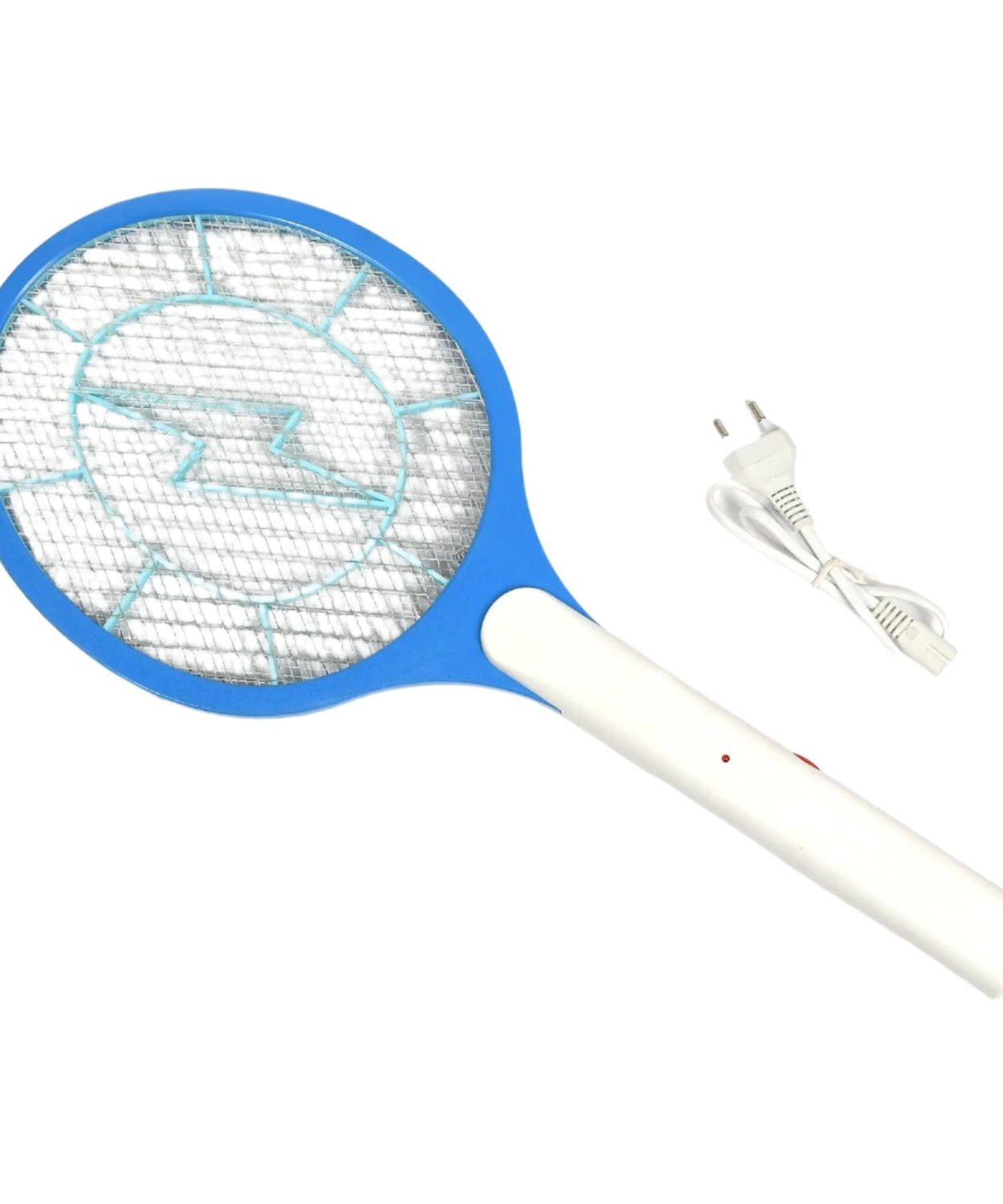 Rechargeable Mosquito Killer Racket – Handheld Electric Fly Swatter with Cable (Quality Assured, with cable)
