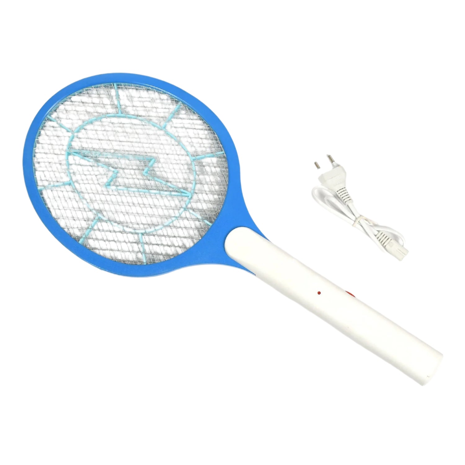 Rechargeable Mosquito Killer Racket – Handheld Electric Fly Swatter with Cable (Quality Assured, with cable)